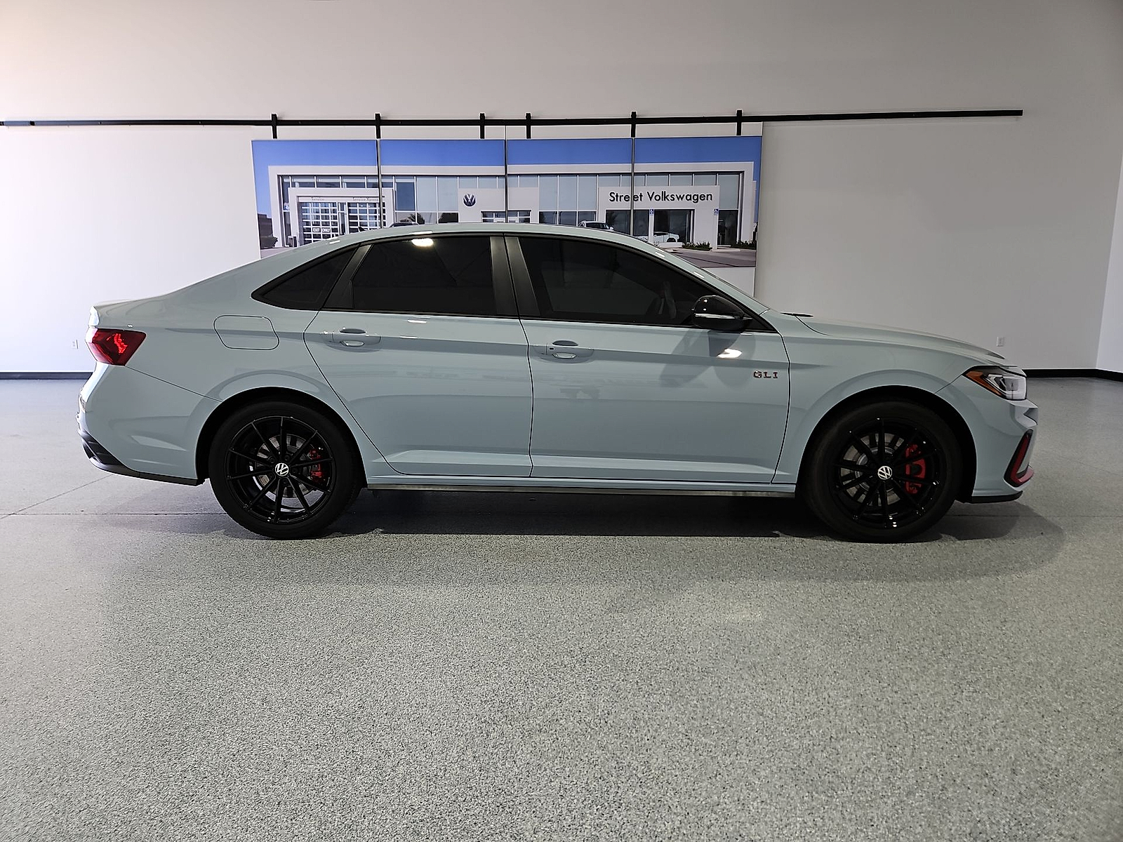 2026 Volkswagen Jetta GLI Autobahn Monument Gray w/Dp Blk Rf at Street VW of Amarillo