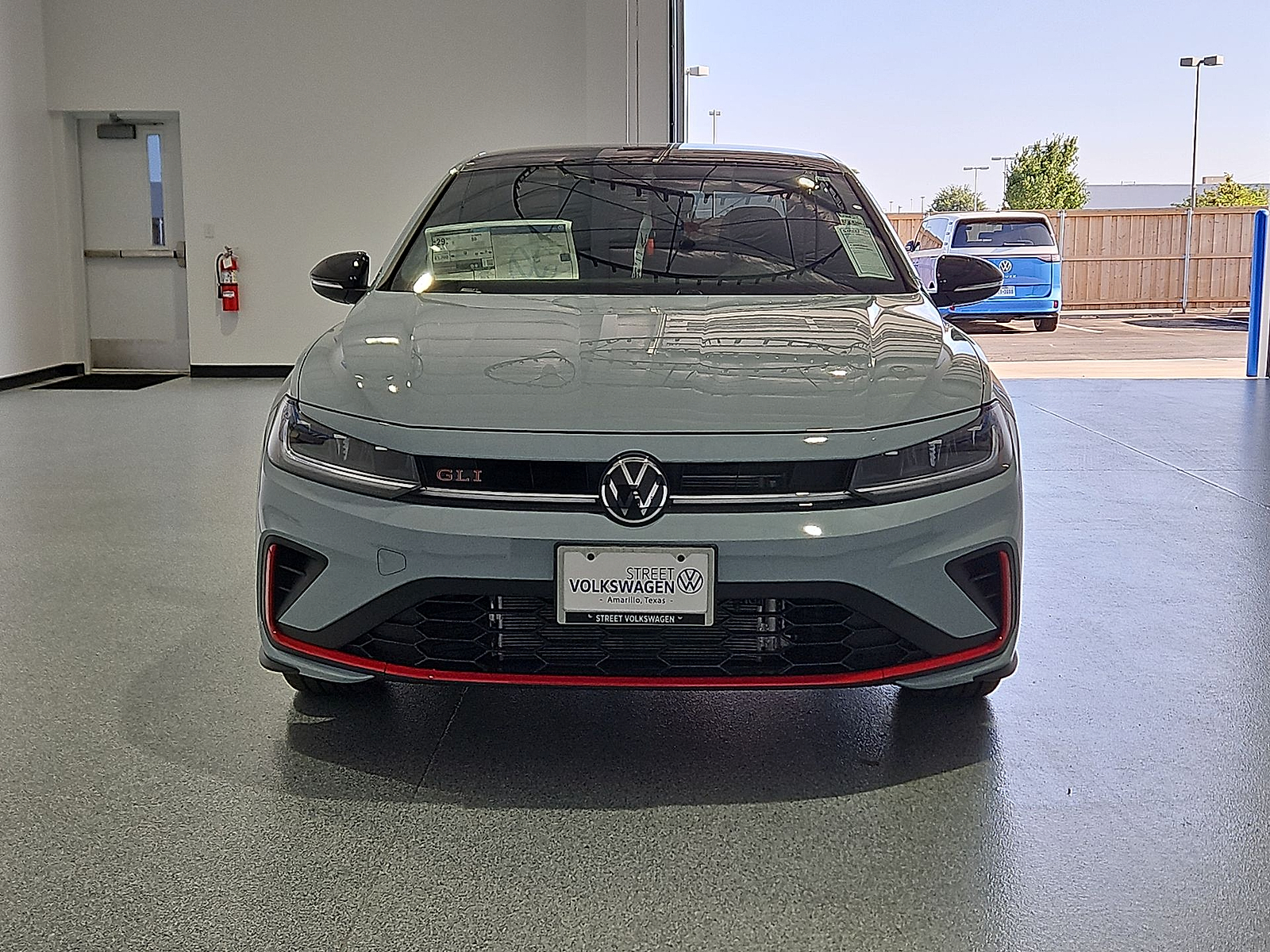 2026 Volkswagen Jetta GLI Autobahn Monument Gray w/Dp Blk Rf at Street VW of Amarillo