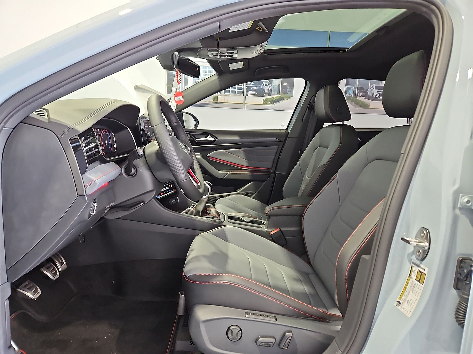 2026 Volkswagen Jetta GLI Autobahn Monument Gray w/Dp Blk Rf at Street VW of Amarillo