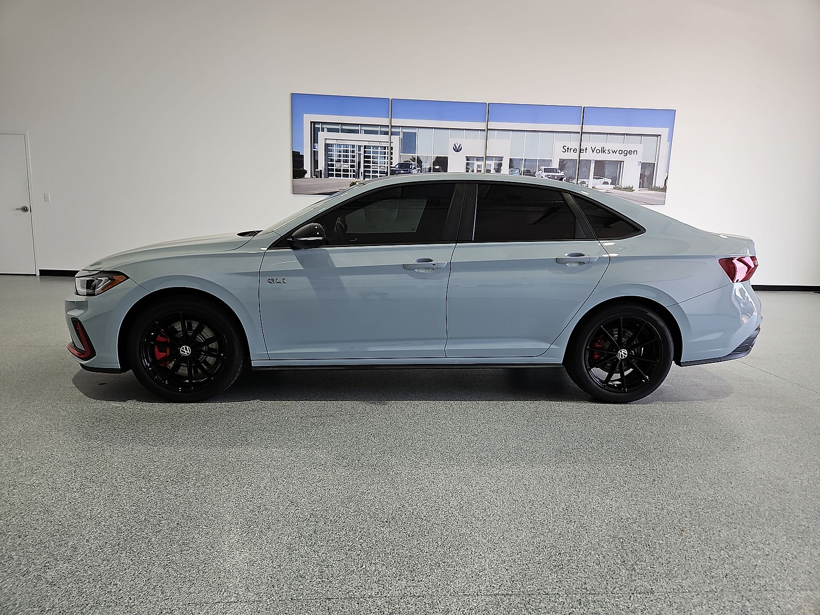 2026 Volkswagen Jetta GLI Autobahn Monument Gray w/Dp Blk Rf at Street VW of Amarillo