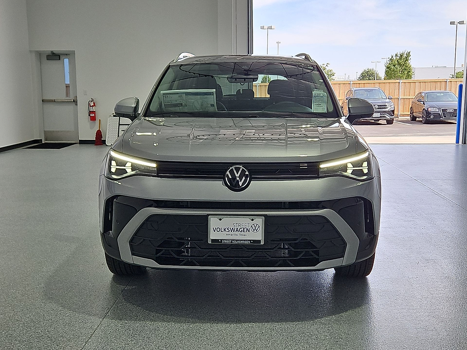 2026 Volkswagen Taos SE Pyrite Silver Metallic at Street VW of Amarillo
