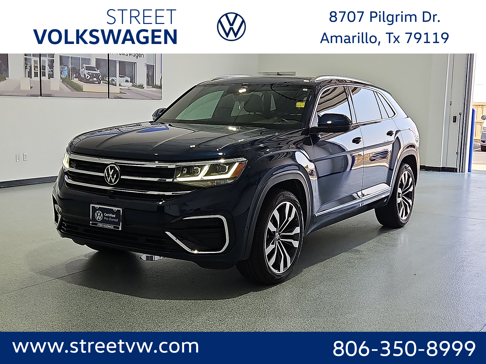 2023 Volkswagen Atlas Cross Sport 3.6L V6 SEL Premium R-Line - 0