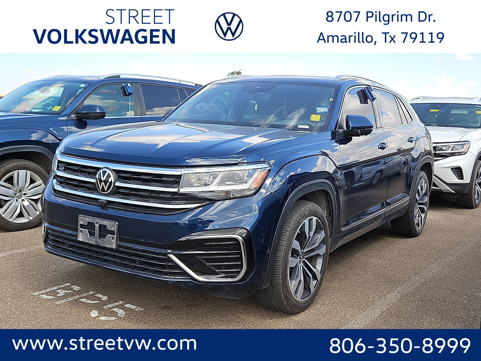 2023 Volkswagen Atlas Cross Sport 3.6L V6 SEL Premium R-Line - 0