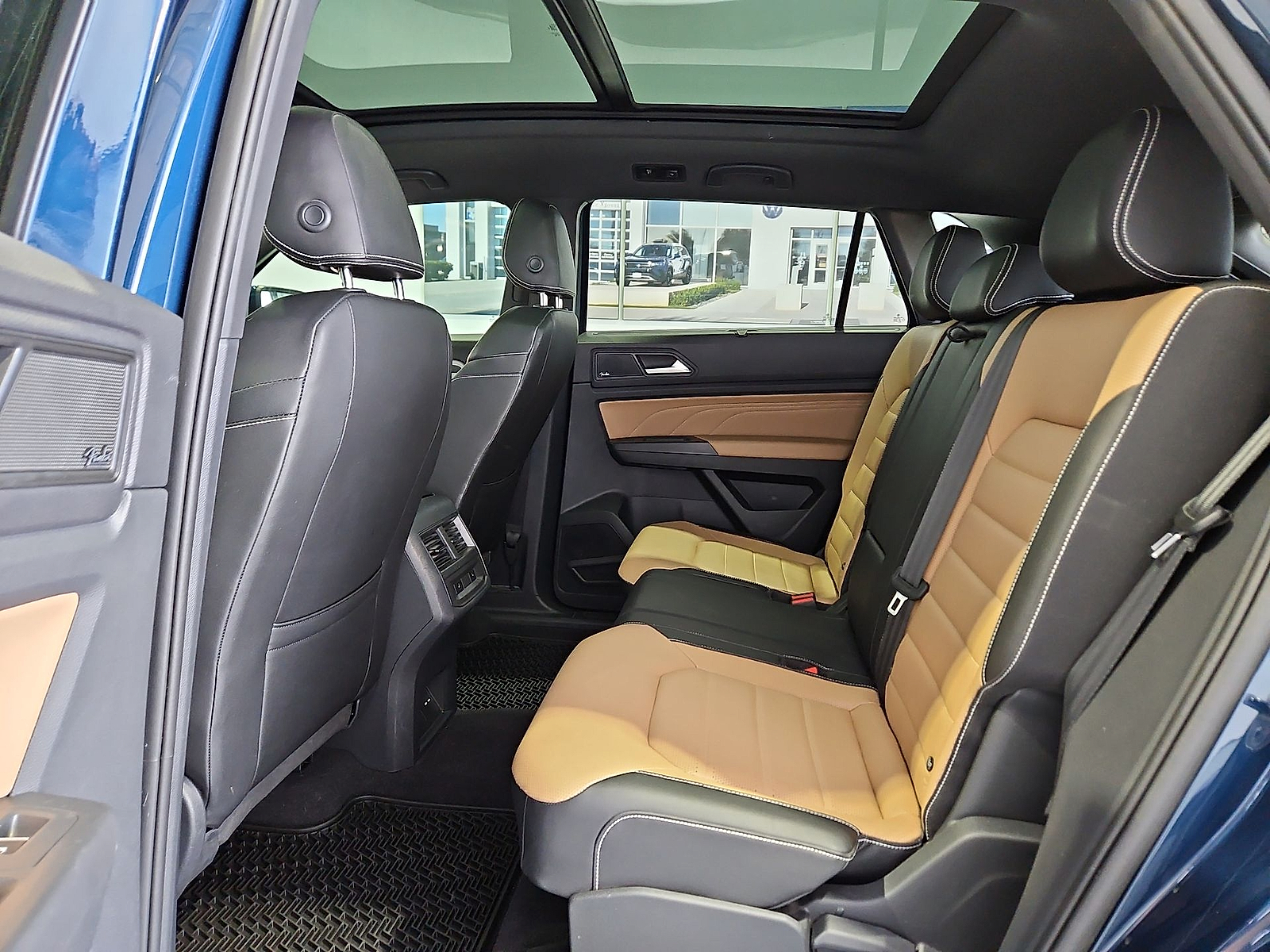2023 Volkswagen Atlas Cross Sport 3.6L V6 SEL Premium R-Line Blue Metallic at Street VW of Amarillo