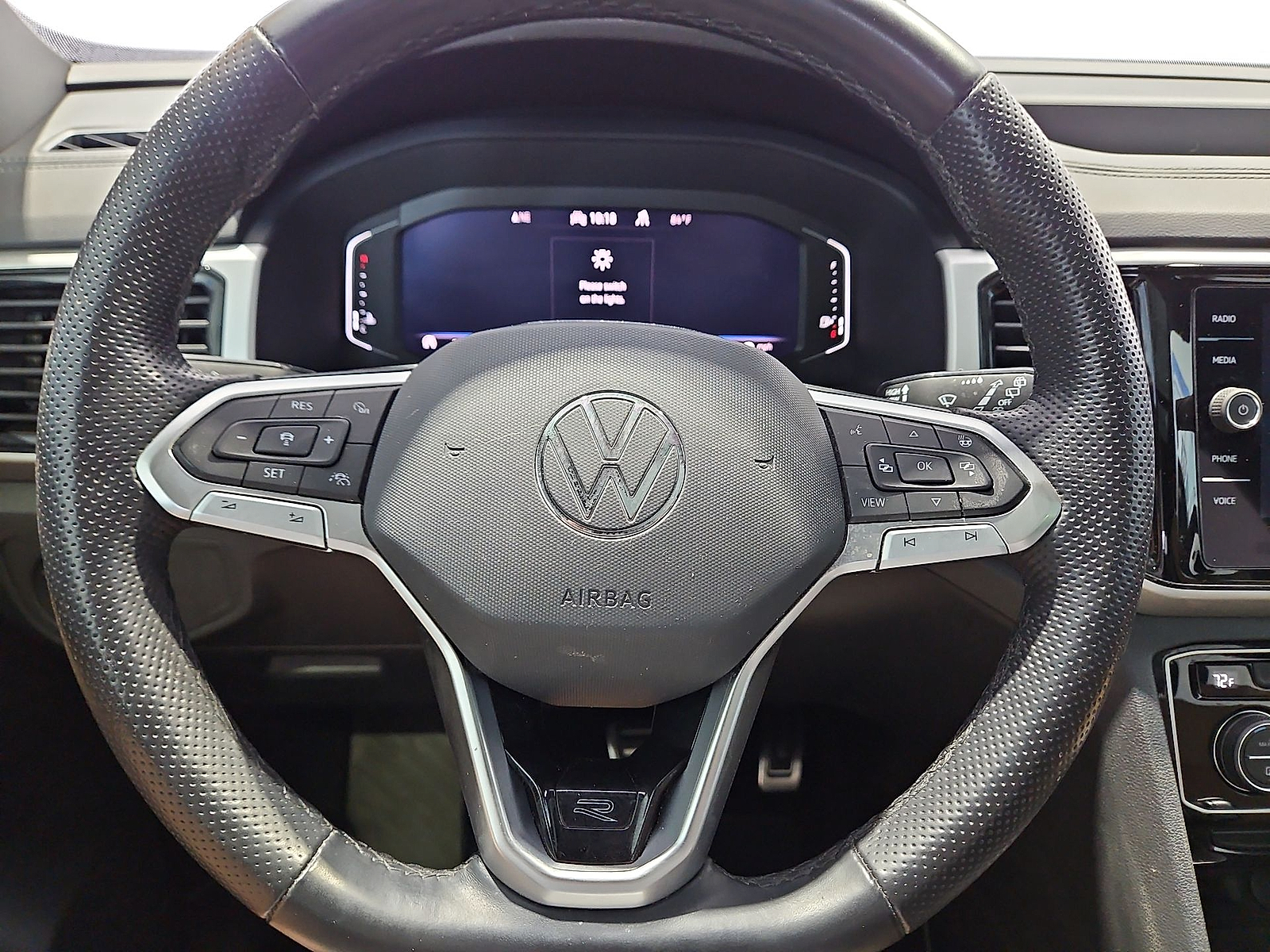 2023 Volkswagen Atlas Cross Sport 3.6L V6 SEL Premium R-Line Blue Metallic at Street VW of Amarillo