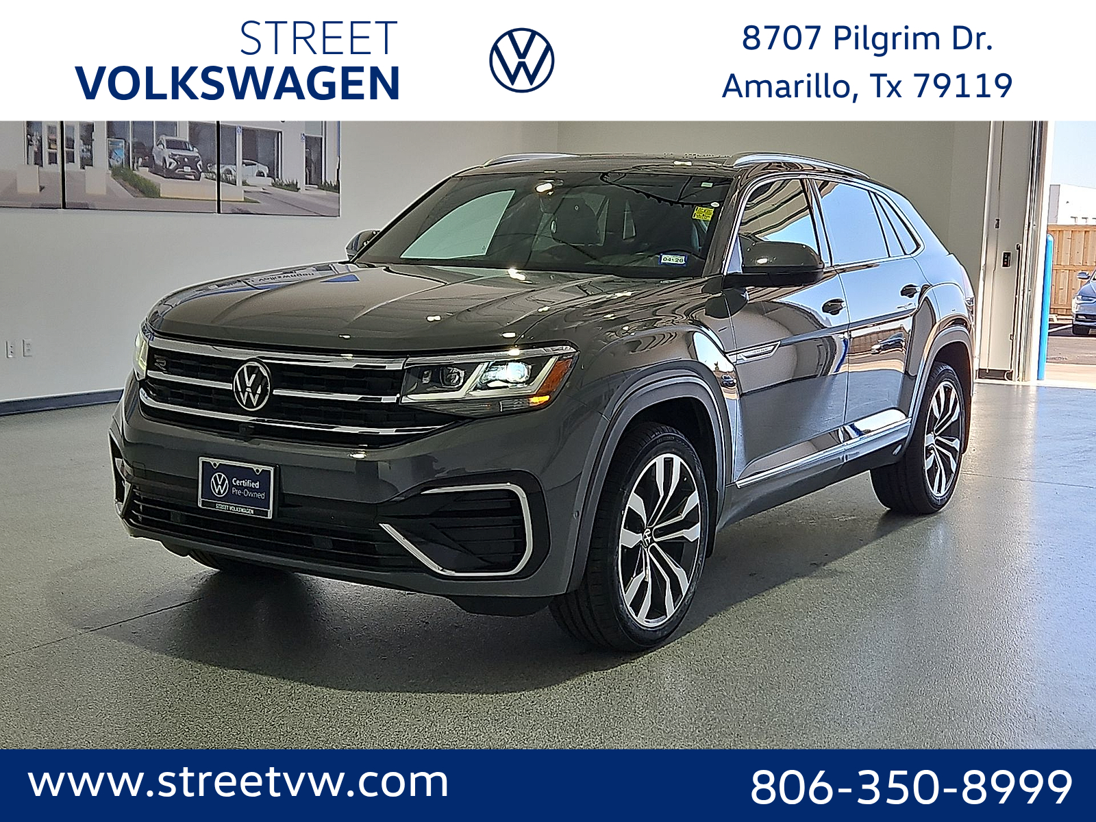 2023 Volkswagen Atlas Cross Sport 3.6L V6 SEL Premium R-Line - 0