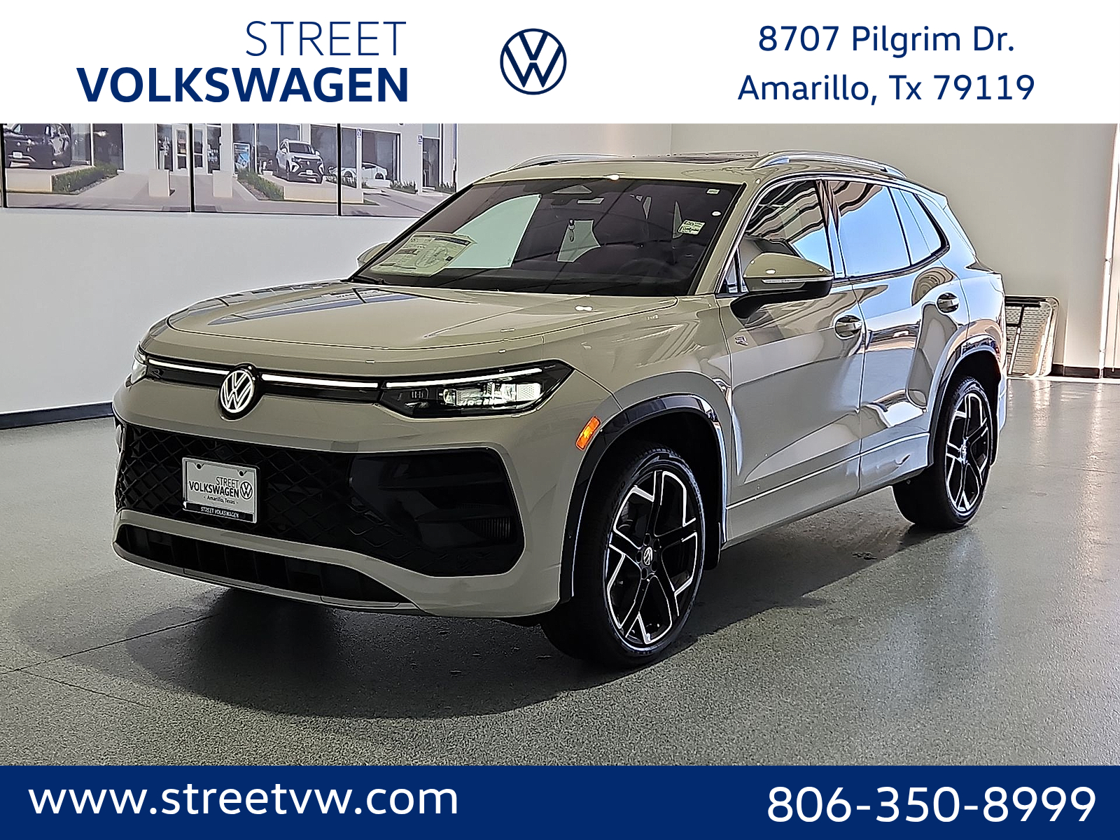 2026 Volkswagen Tiguan SEL R-Line Turbo in Pyrite Silver Metallic