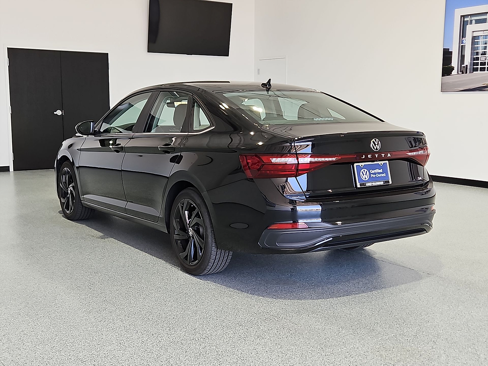 2025 Volkswagen Jetta 1.5T SE Deep Black at Bobby Duby Motors
