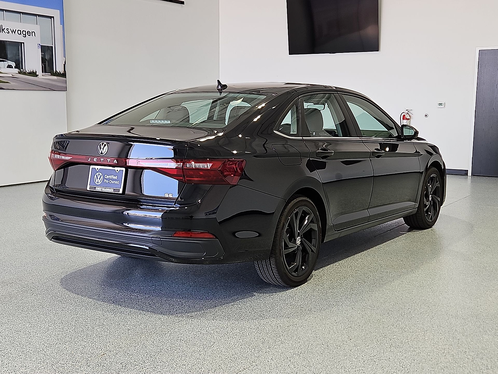 2025 Volkswagen Jetta 1.5T SE Deep Black at Bobby Duby Motors