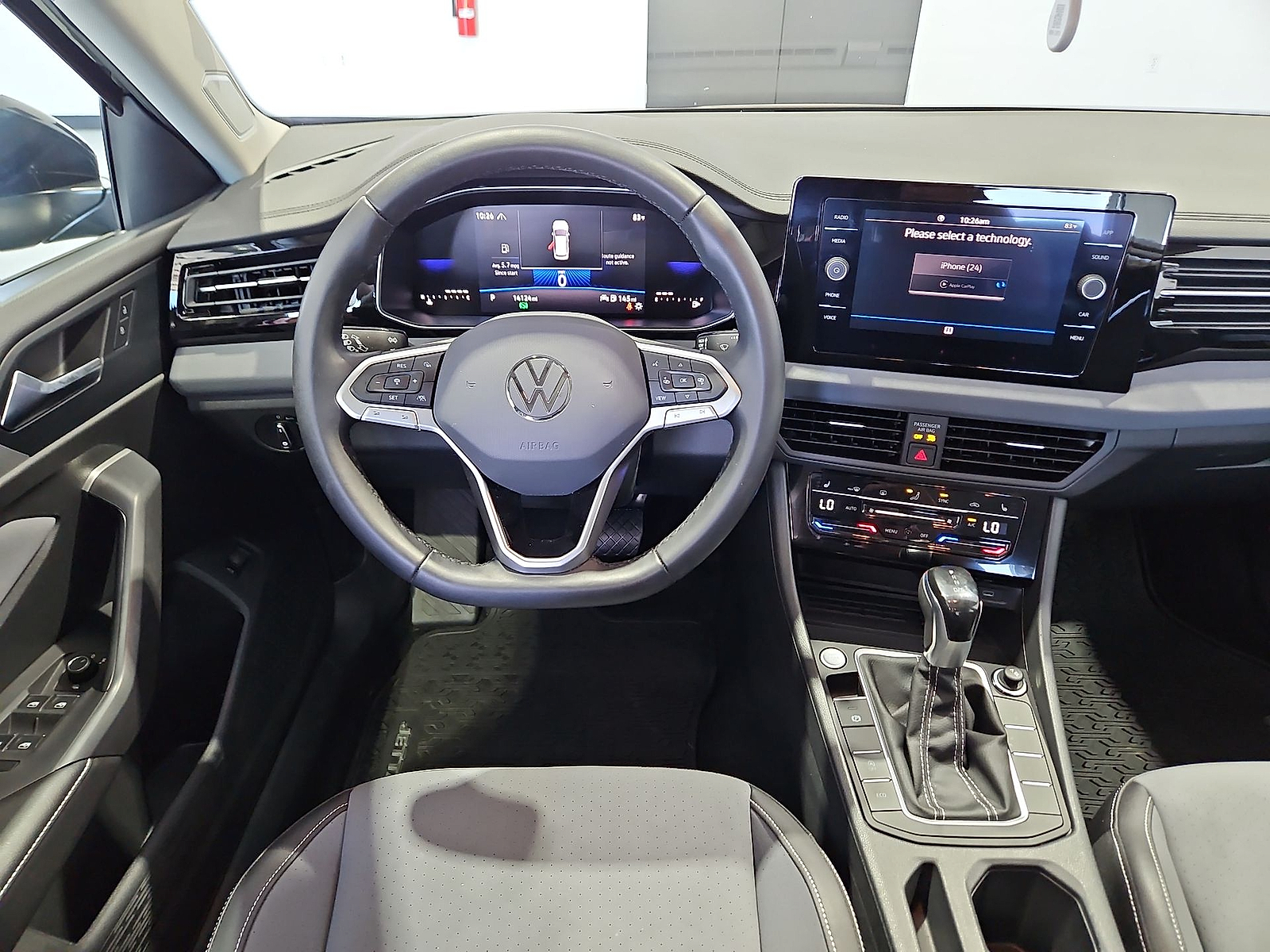 2025 Volkswagen Jetta 1.5T SE Deep Black at Bobby Duby Motors