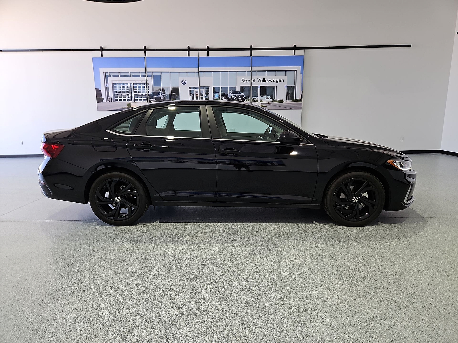 2025 Volkswagen Jetta 1.5T SE Deep Black at Bobby Duby Motors