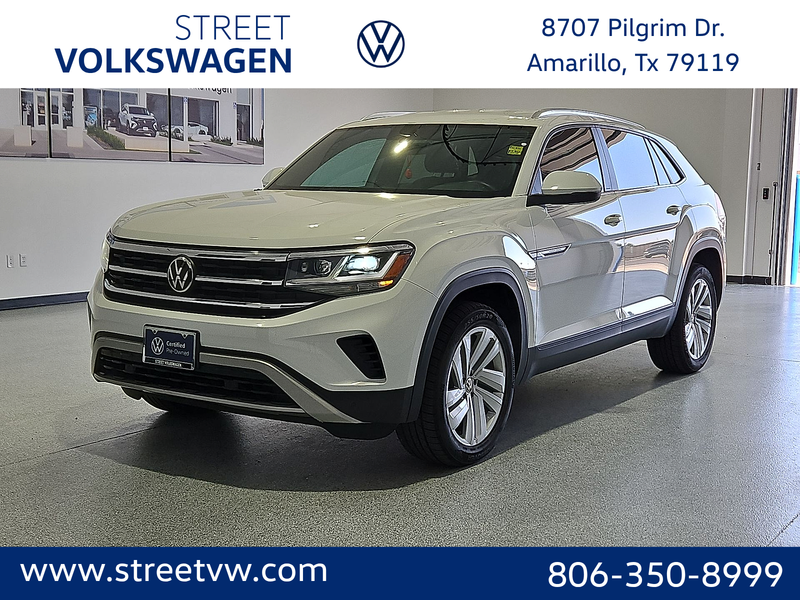 2023 Volkswagen Atlas Cross Sport 3.6L V6 SE w/Technology - 0