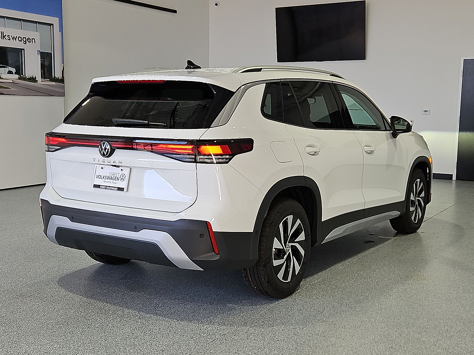 2026 Volkswagen Tiguan S Pure White at Street VW of Amarillo