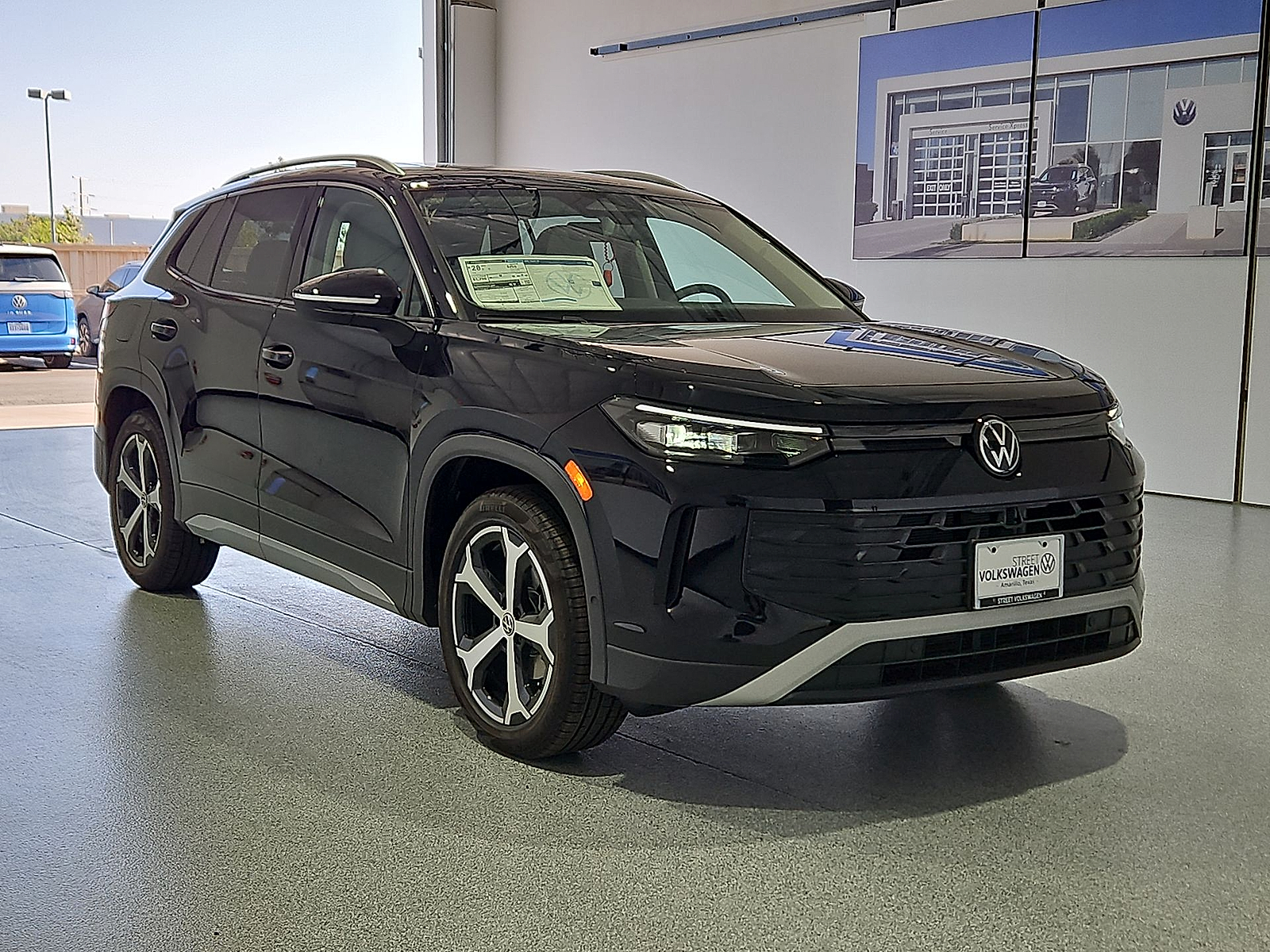 2026 Volkswagen Tiguan SE Deep Black Pearl at Street VW of Amarillo