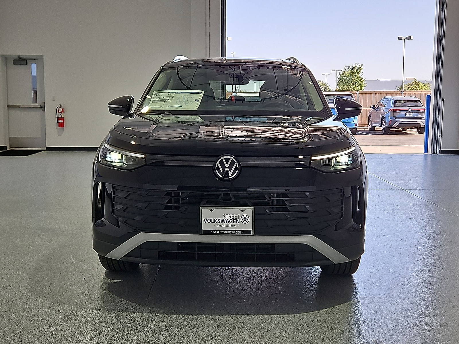 2026 Volkswagen Tiguan SE Deep Black Pearl at Street VW of Amarillo