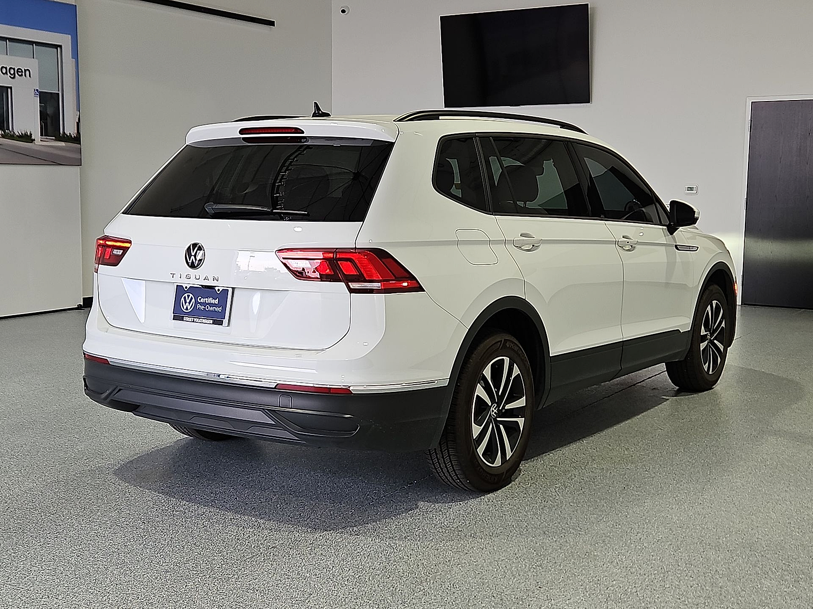 2023 Volkswagen Tiguan 2.0T S Pure White at Street VW of Amarillo