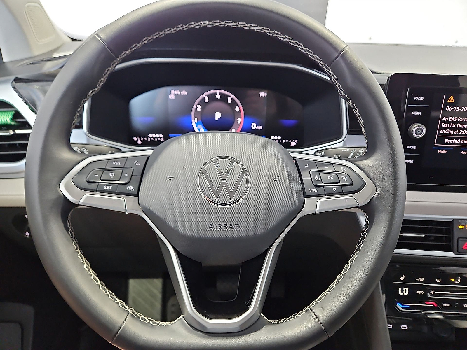 2025 Volkswagen Taos 1.5T SE Pure White at Street VW of Amarillo