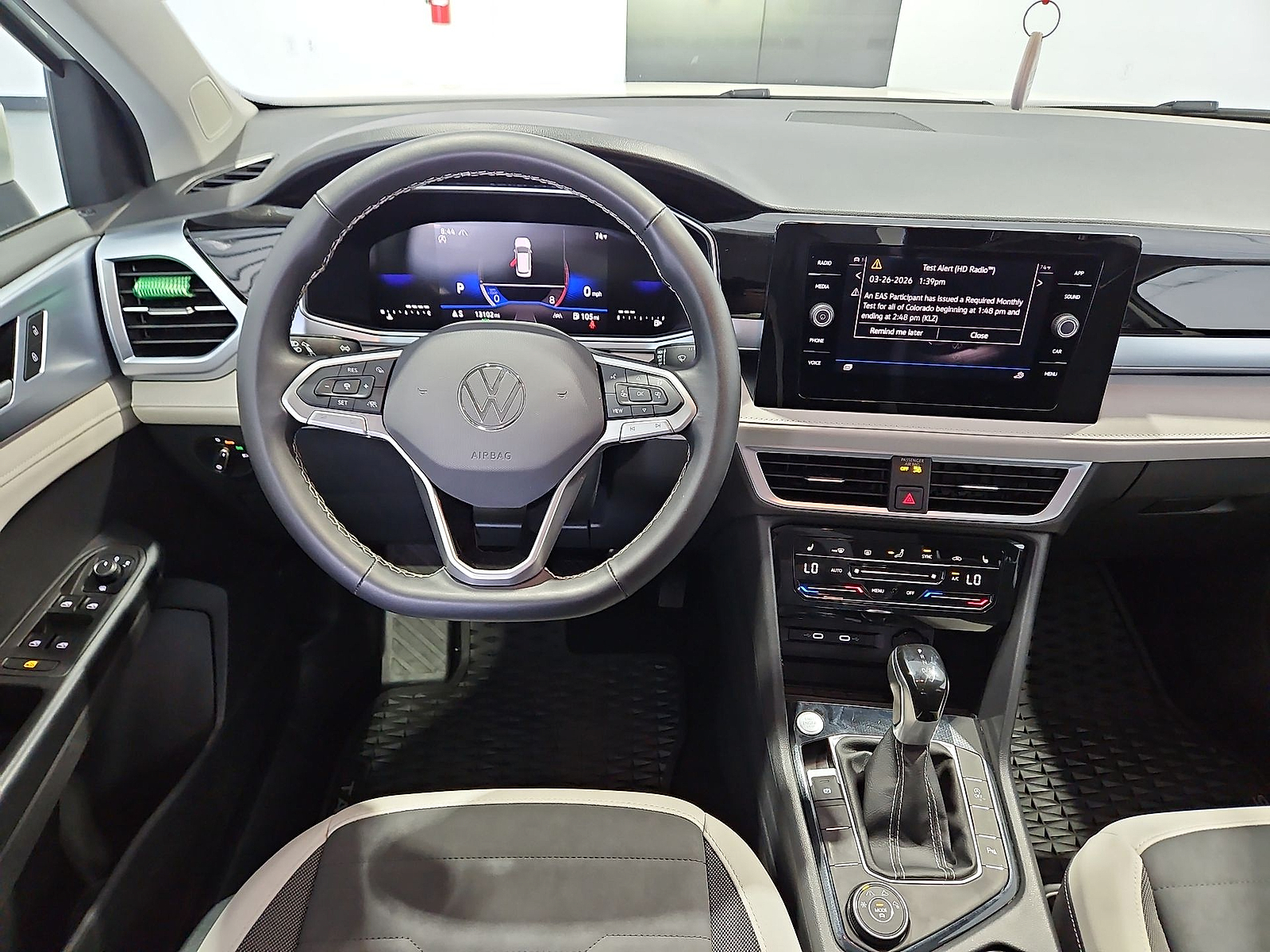 2025 Volkswagen Taos 1.5T SE Pure White at Street VW of Amarillo