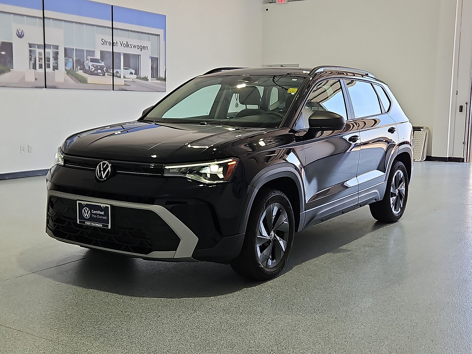 2025 Volkswagen Taos 1.5T S Deep Black at Street VW of Amarillo