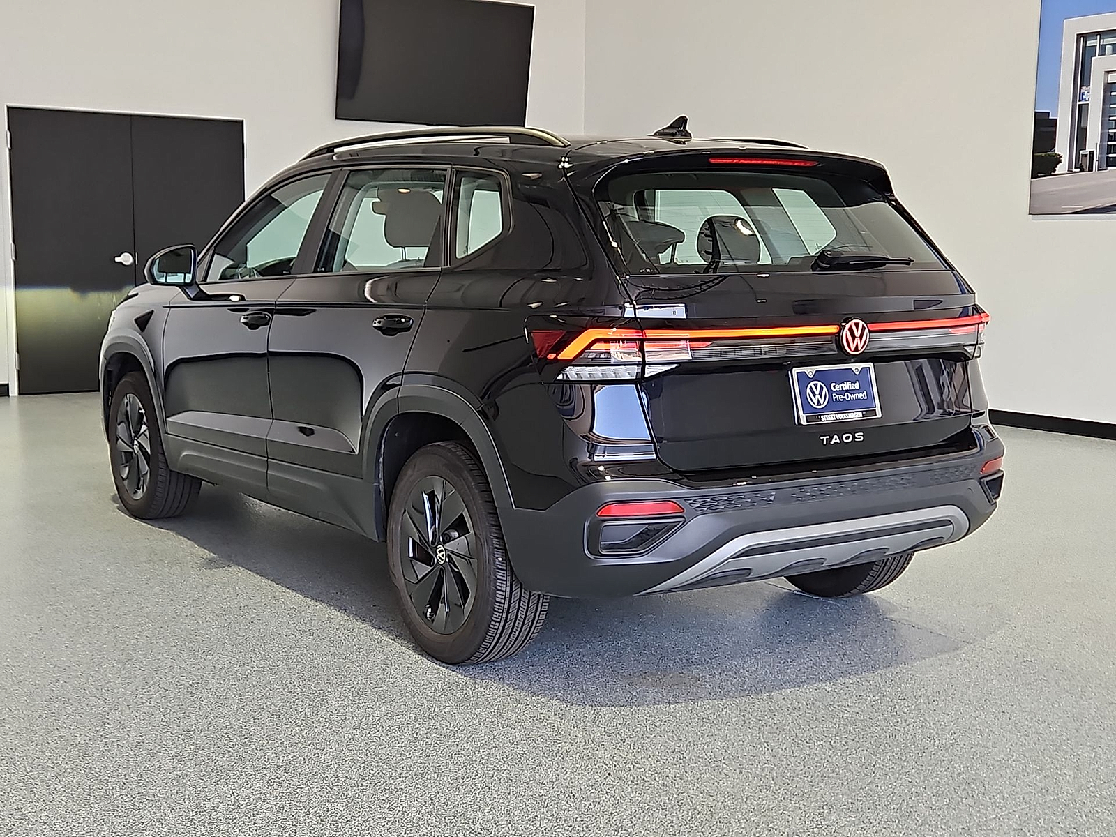 2025 Volkswagen Taos 1.5T S Deep Black at Street VW of Amarillo