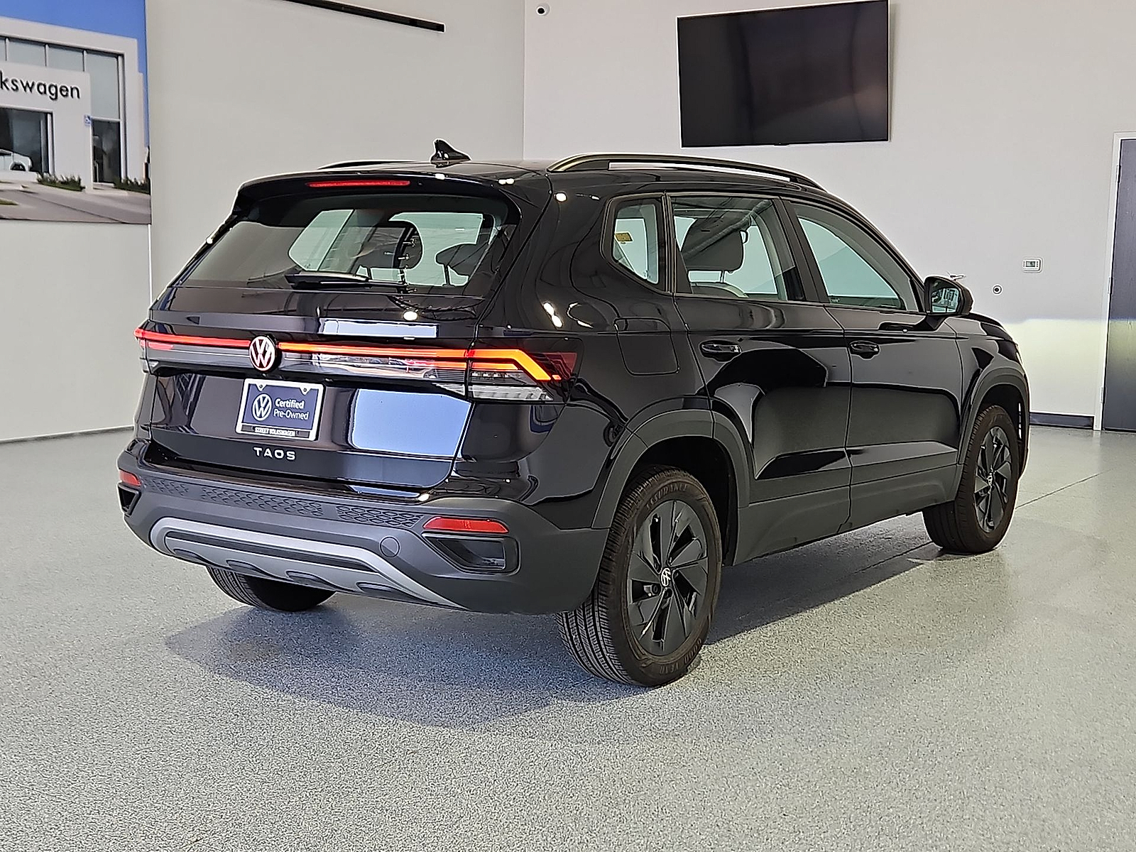 2025 Volkswagen Taos 1.5T S Deep Black at Street VW of Amarillo
