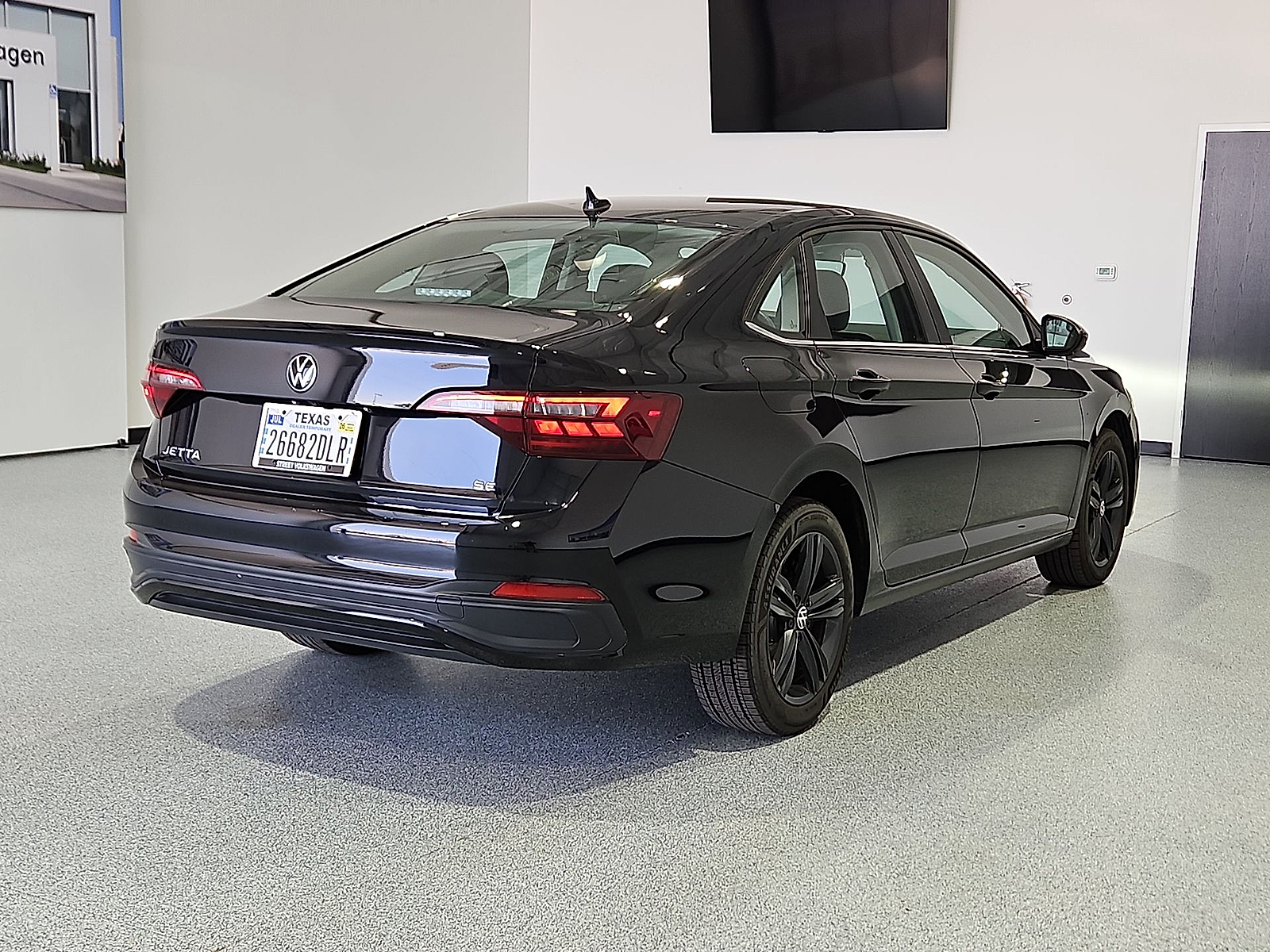 2024 Volkswagen Jetta 1.5T SE Deep Black at Bobby Duby Motors