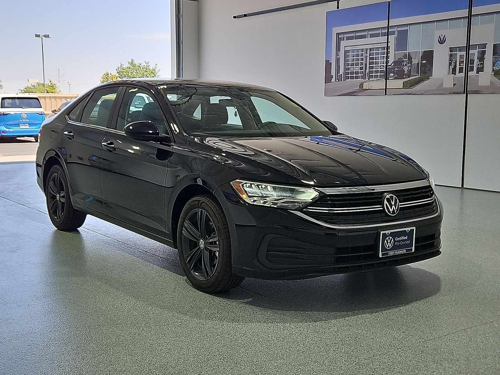 2024 Volkswagen Jetta 1.5T SE Deep Black at Bobby Duby Motors