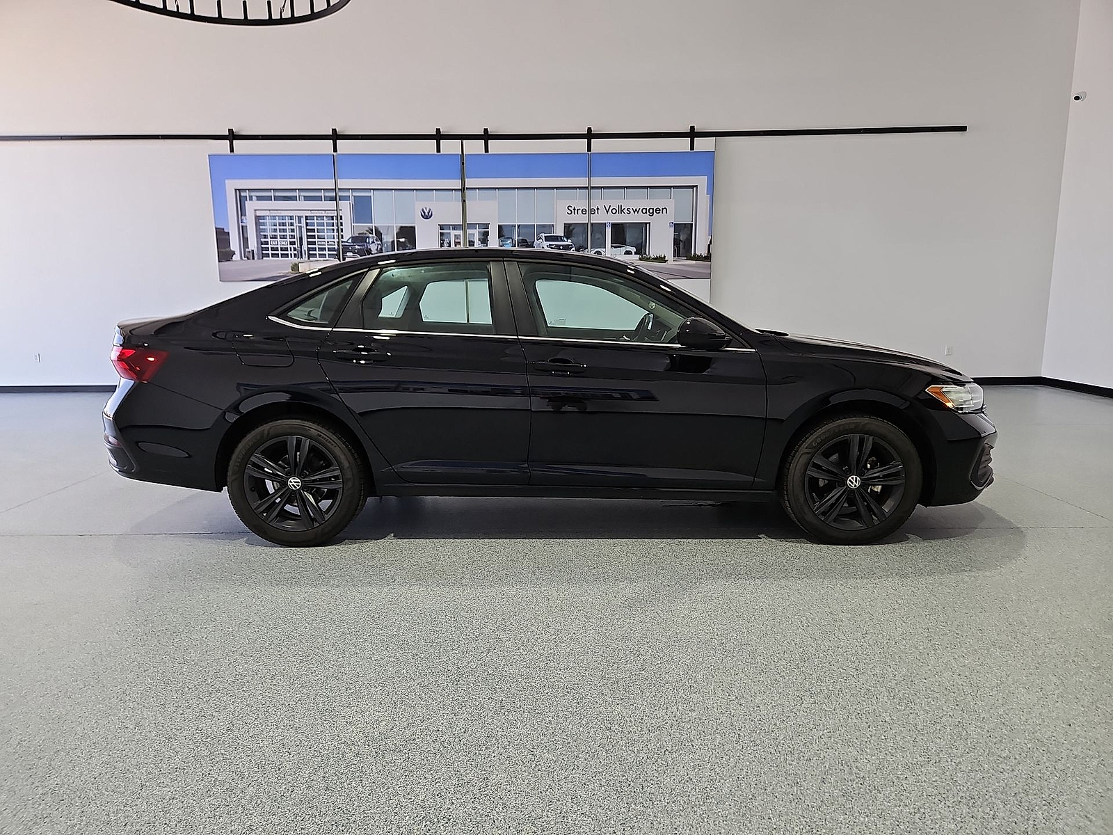 2024 Volkswagen Jetta 1.5T SE Deep Black at Bobby Duby Motors