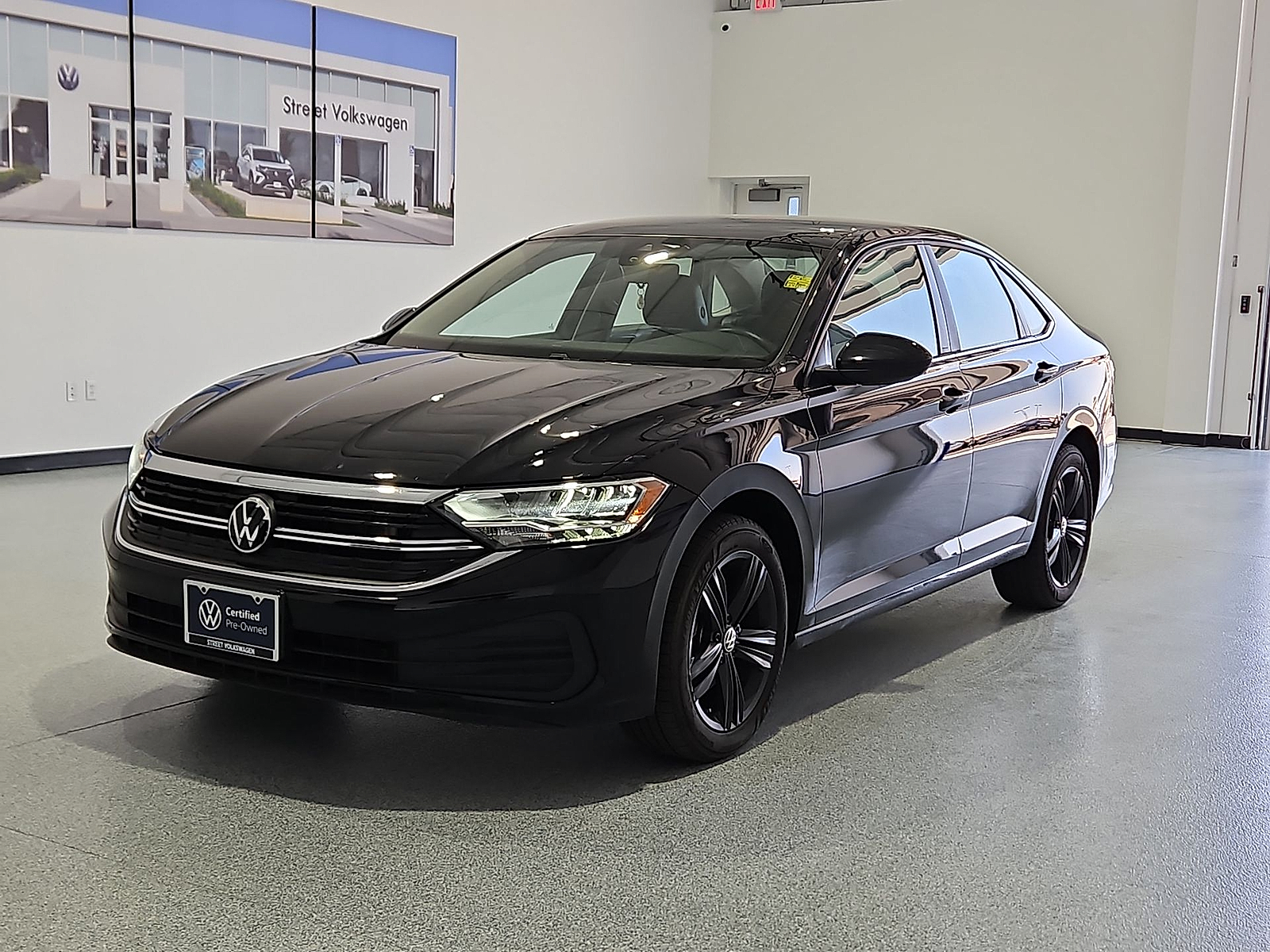 2024 Volkswagen Jetta 1.5T SE Deep Black at Bobby Duby Motors