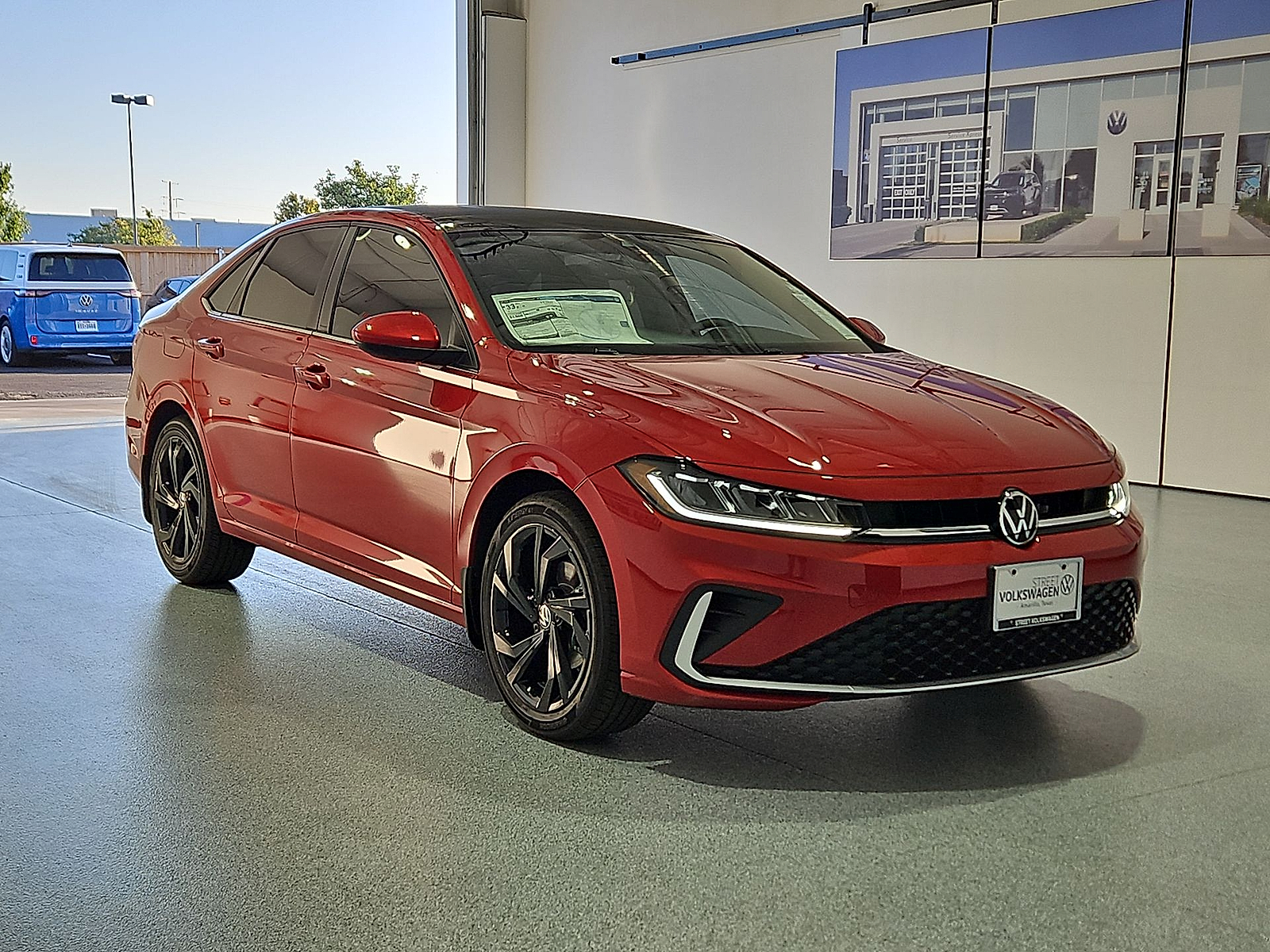2026 Volkswagen Jetta SE Kings Red Metallic at Bobby Duby Motors