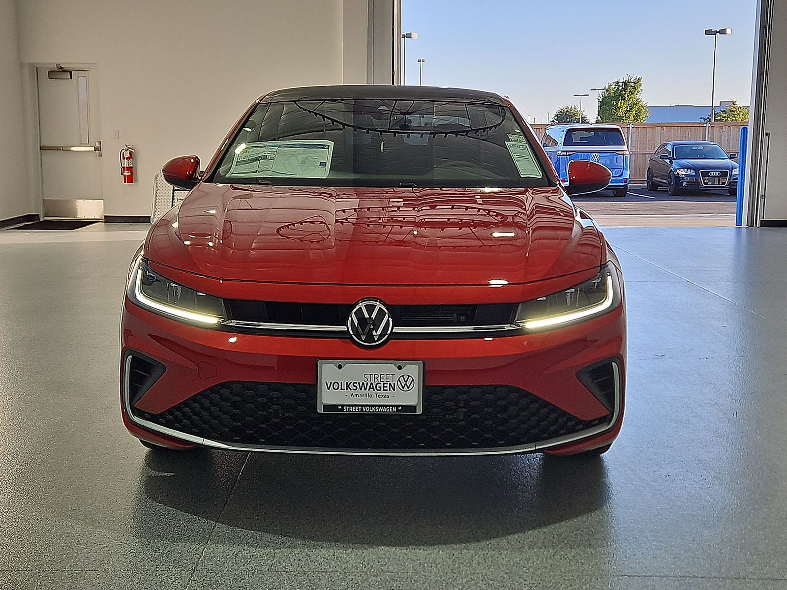2026 Volkswagen Jetta SE Kings Red Metallic at Bobby Duby Motors