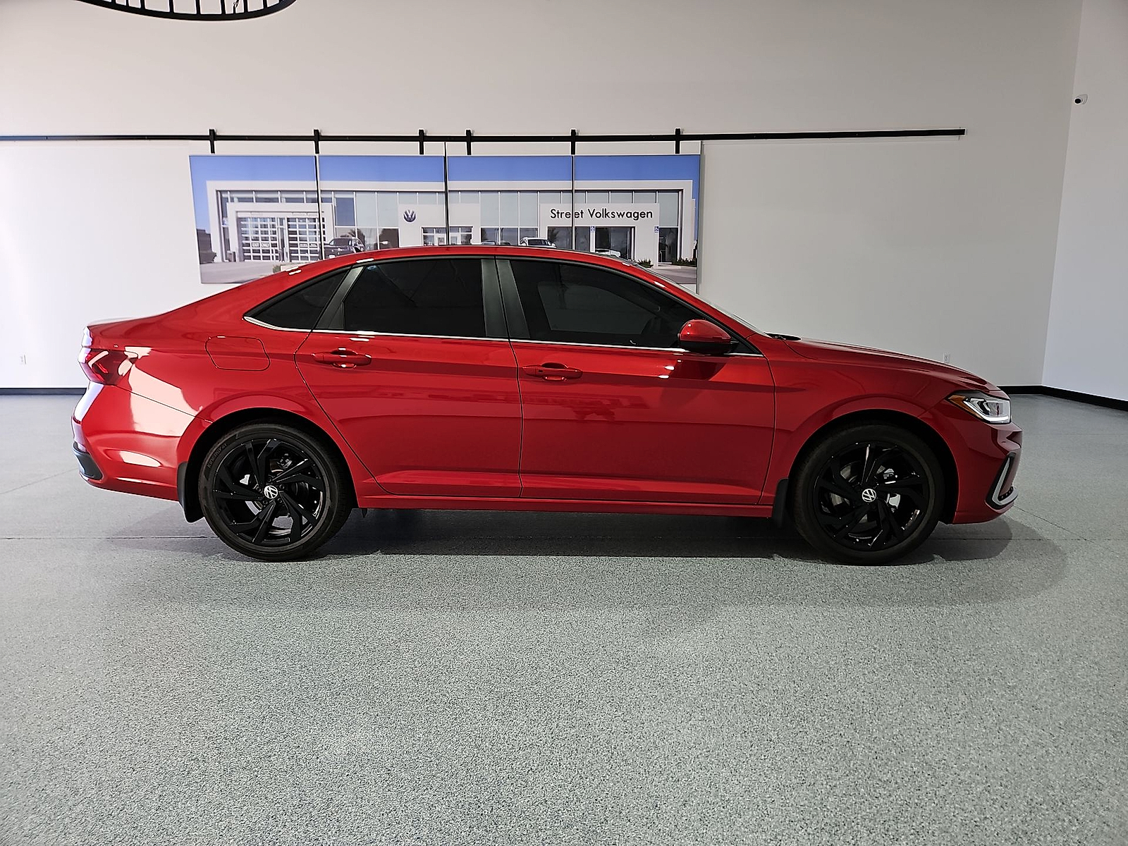 2026 Volkswagen Jetta SE Kings Red Metallic at Bobby Duby Motors