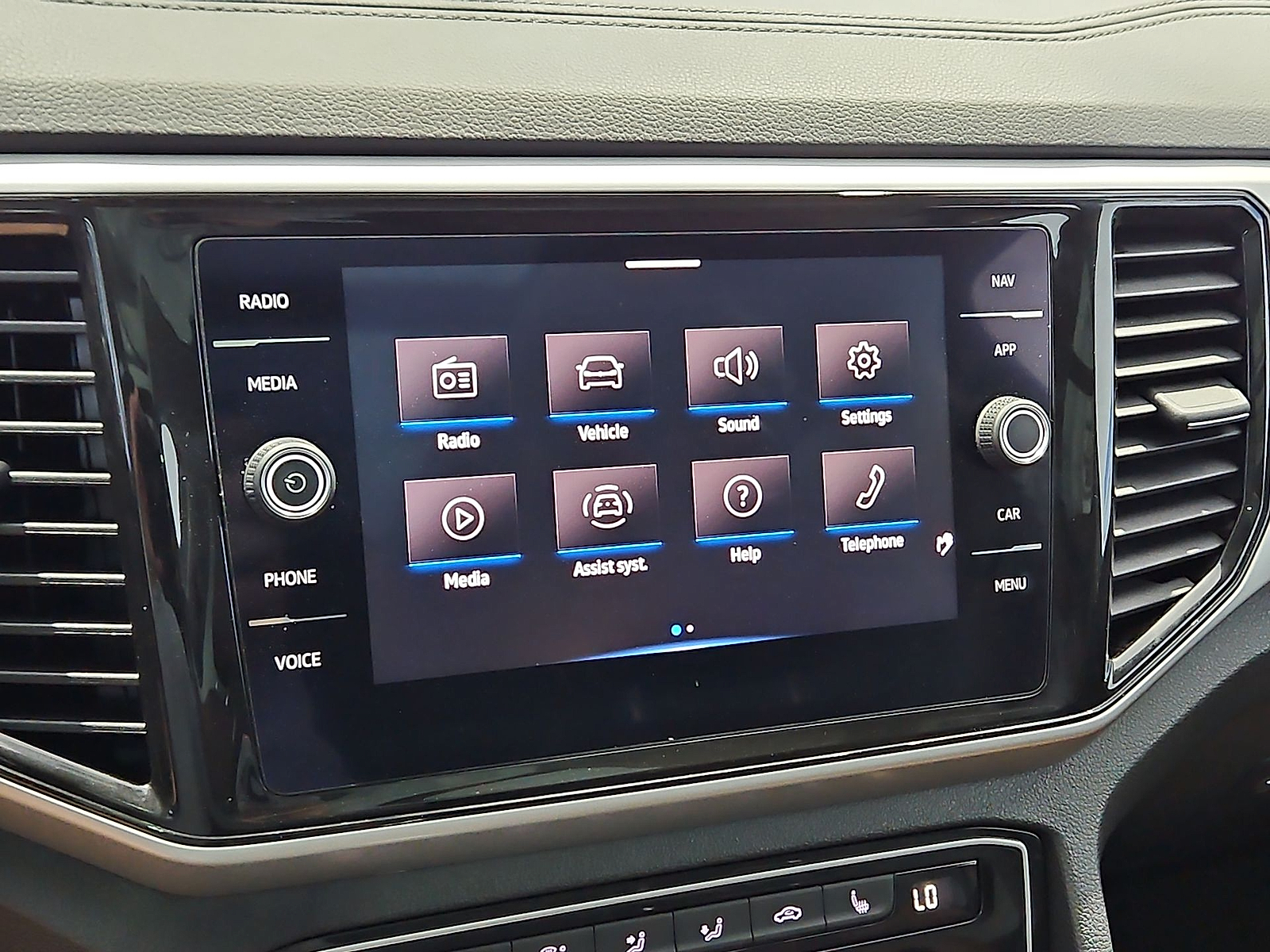 2022 Volkswagen Atlas 3.6L V6 SEL Platinum Gray Metallic at Street VW of Amarillo