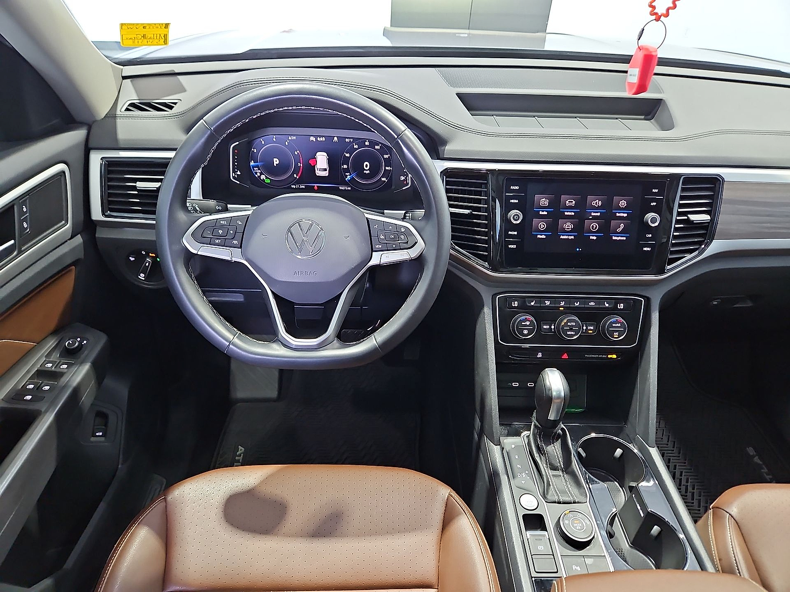 2022 Volkswagen Atlas 3.6L V6 SEL Platinum Gray Metallic at Street VW of Amarillo