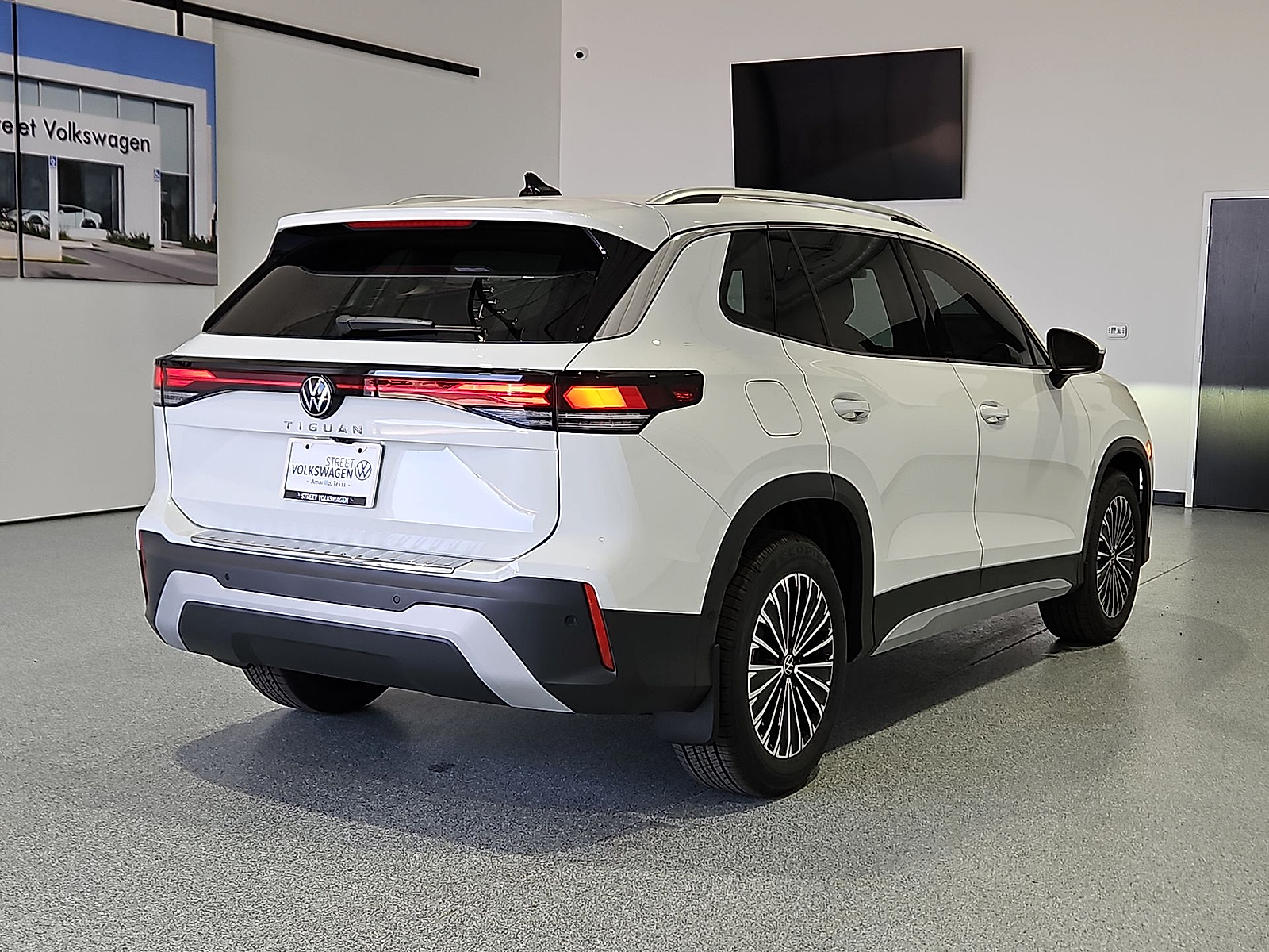 2026 Volkswagen Tiguan S Pure White at Street VW of Amarillo