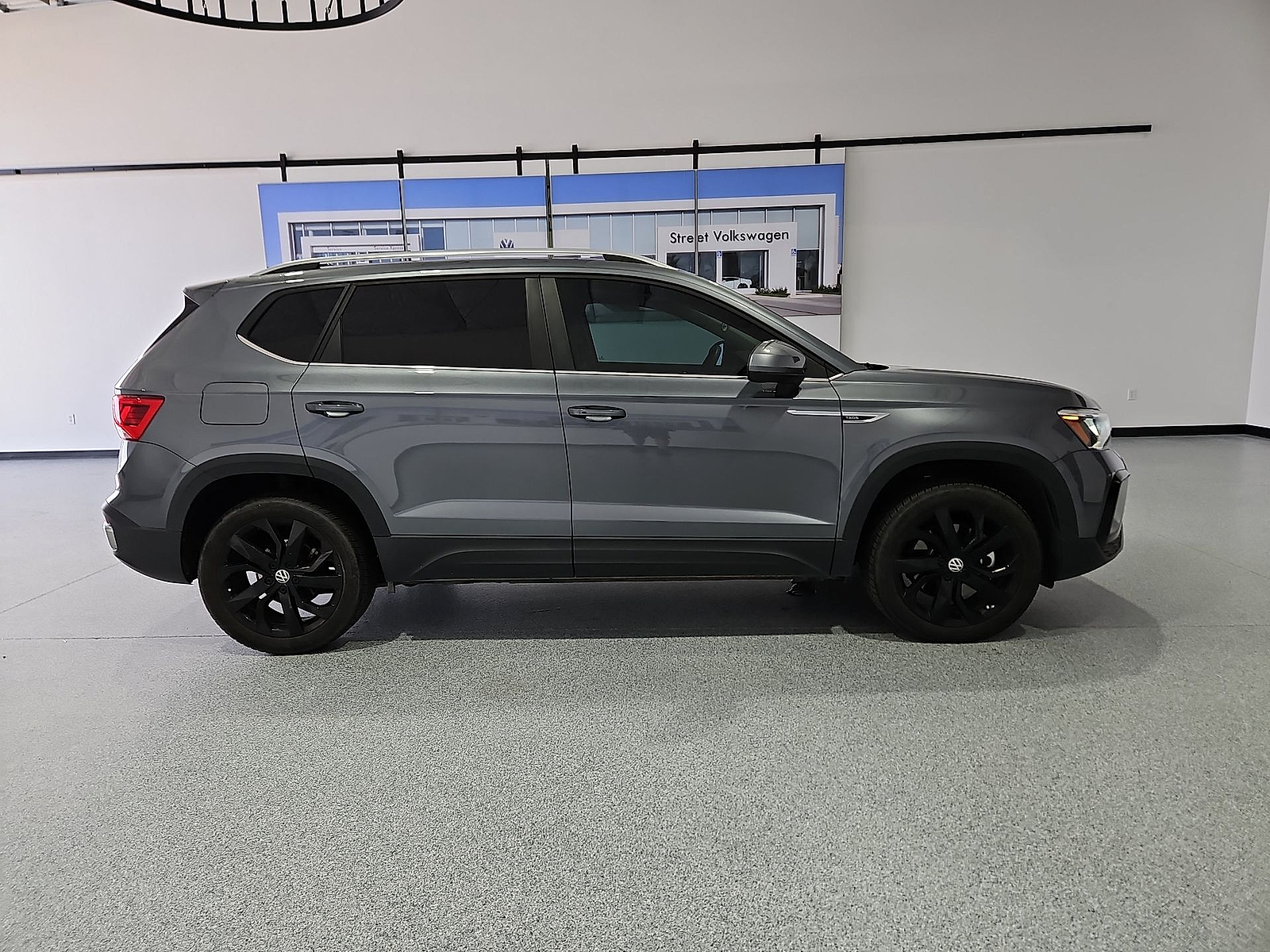 2023 Volkswagen Taos 1.5T SE Platinum Gray Metallic at Bobby Duby Motors