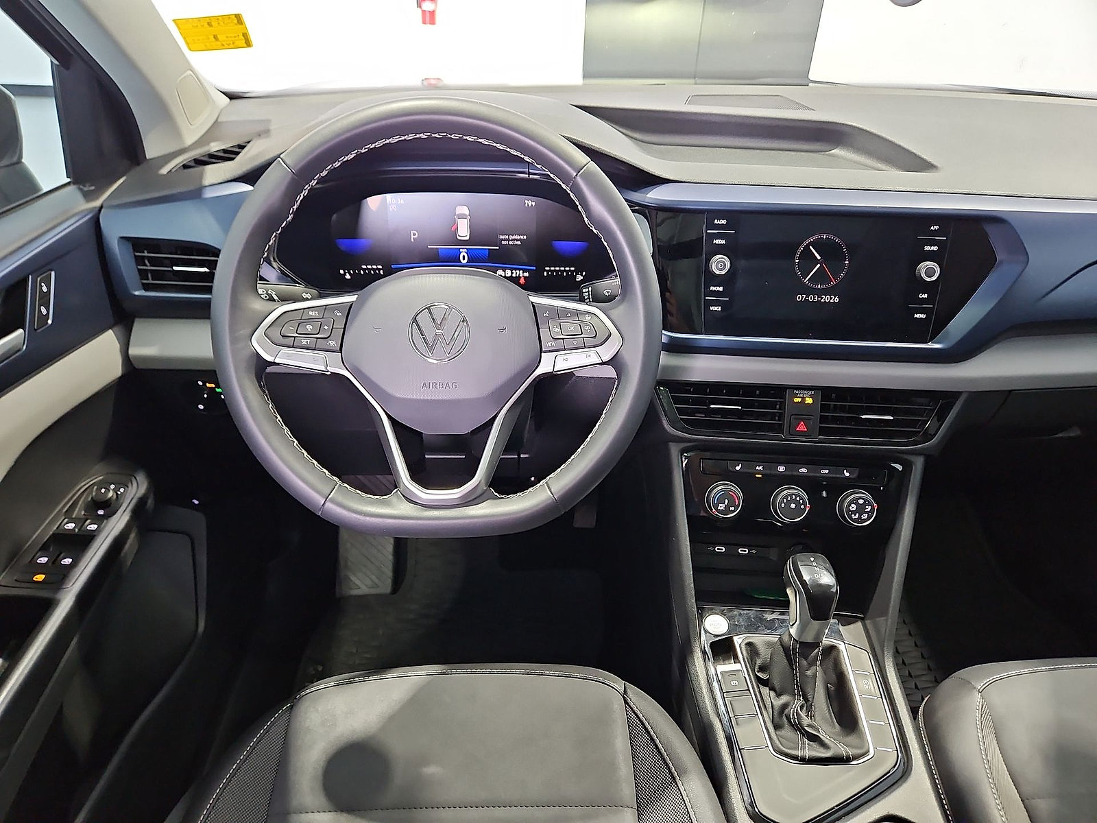 2023 Volkswagen Taos 1.5T SE Platinum Gray Metallic at Bobby Duby Motors