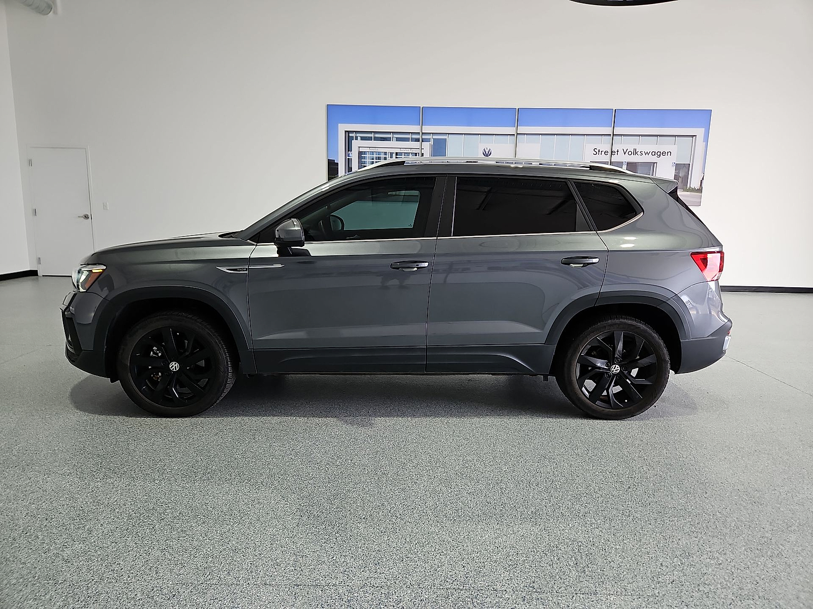 2023 Volkswagen Taos 1.5T SE Platinum Gray Metallic at Bobby Duby Motors