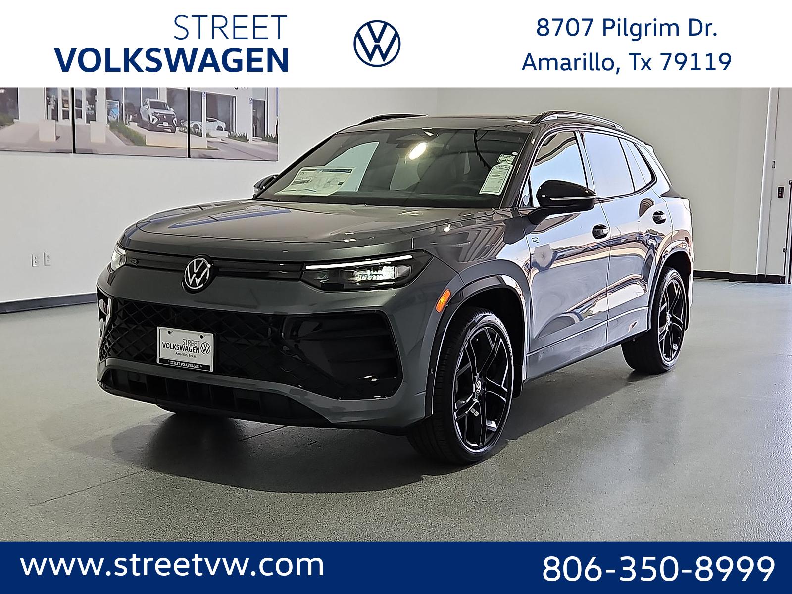 2026 Volkswagen Tiguan SE R-Line Black in Platinum Gray Metallic