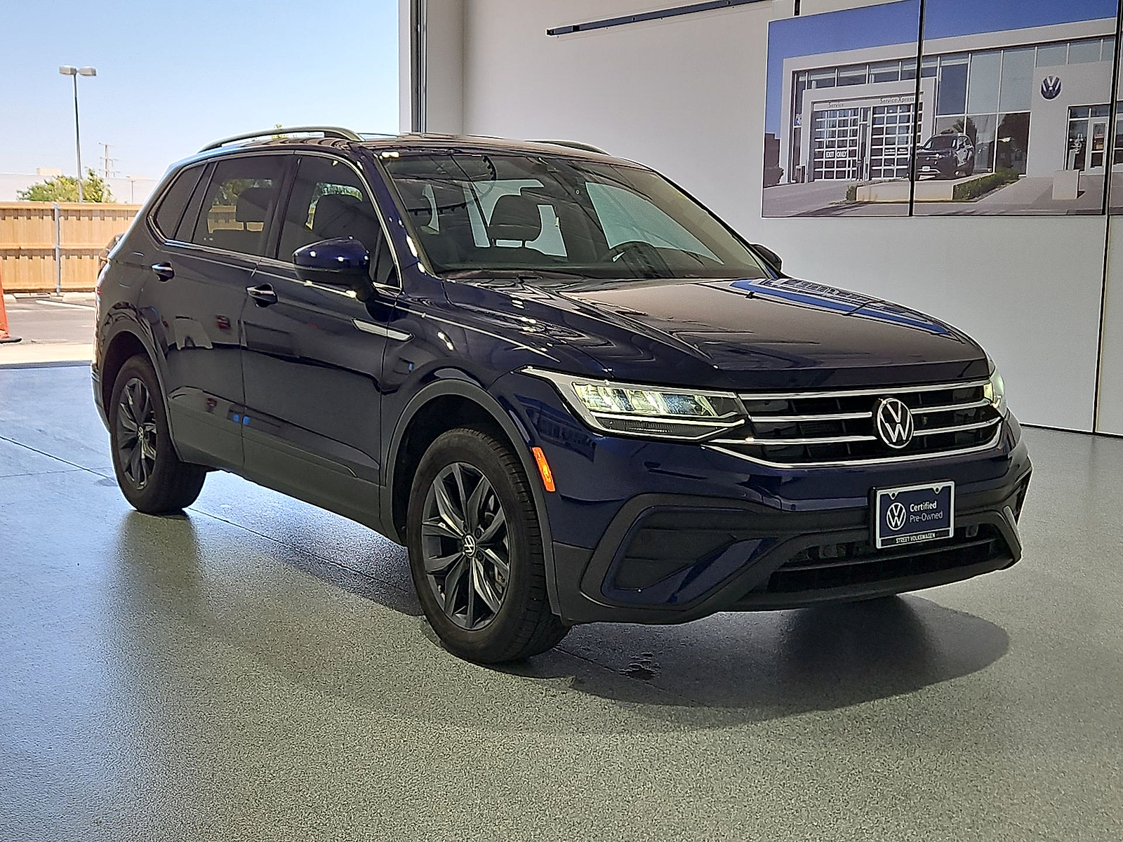 2023 Volkswagen Tiguan 2.0T SE Atlantic Blue Metallic at Street VW of Amarillo