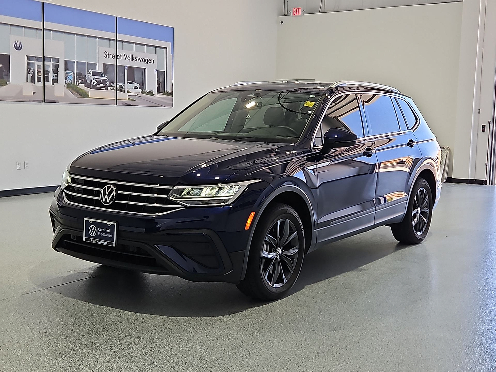 2023 Volkswagen Tiguan 2.0T SE Atlantic Blue Metallic at Street VW of Amarillo