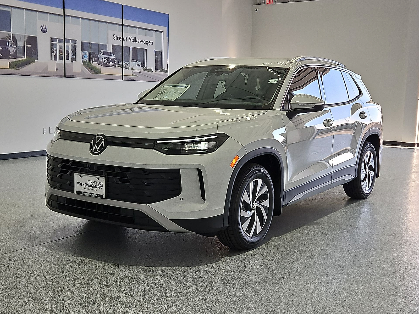 2026 Volkswagen Tiguan S Pure White at Street VW of Amarillo