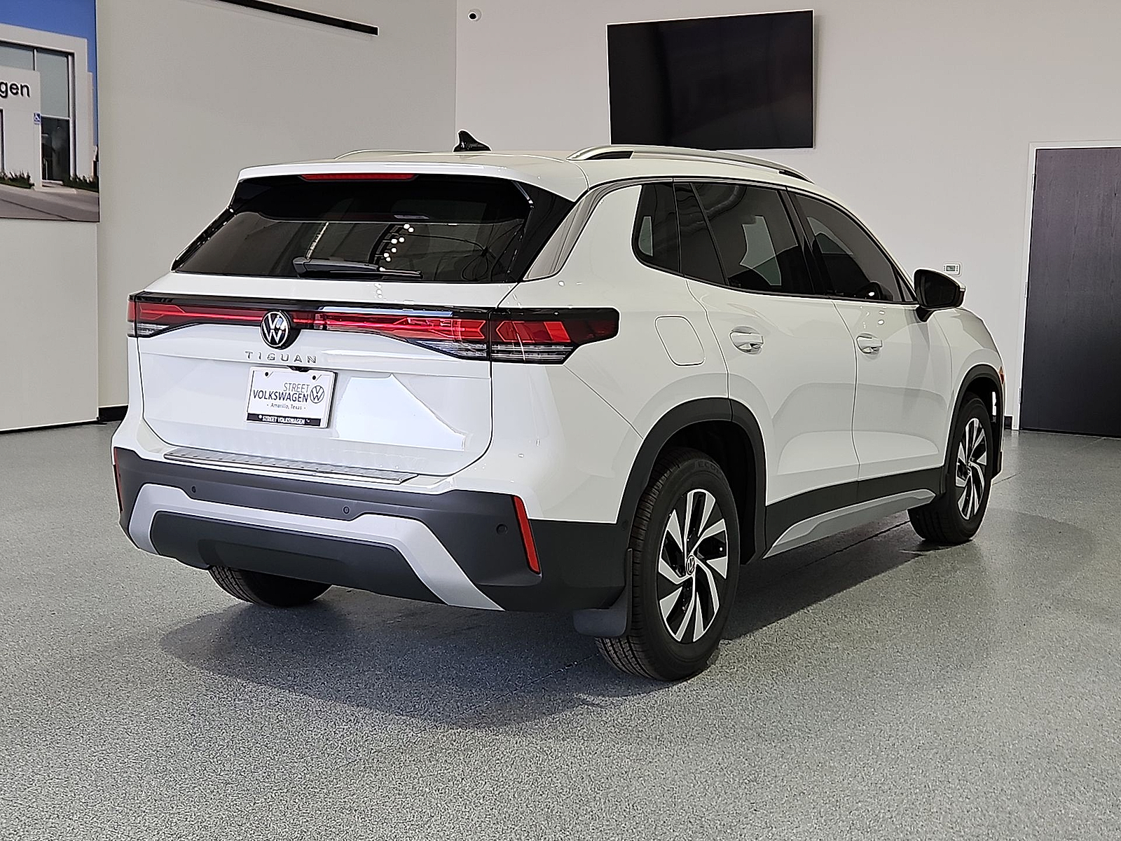 2026 Volkswagen Tiguan S Pure White at Street VW of Amarillo