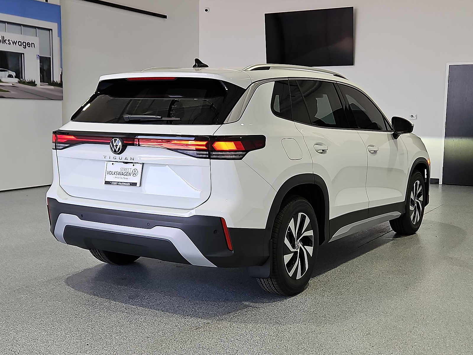2026 Volkswagen Tiguan S Pure White at Street VW of Amarillo