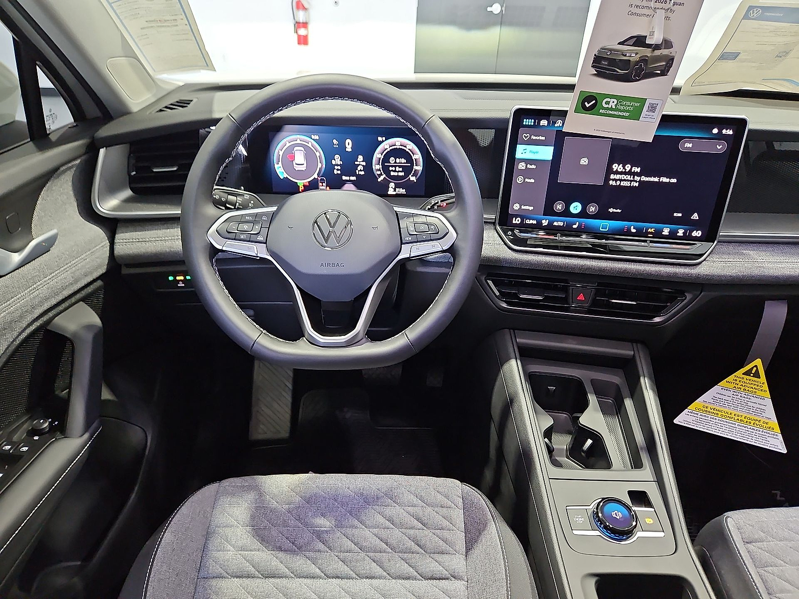 2026 Volkswagen Tiguan S Pure White at Street VW of Amarillo