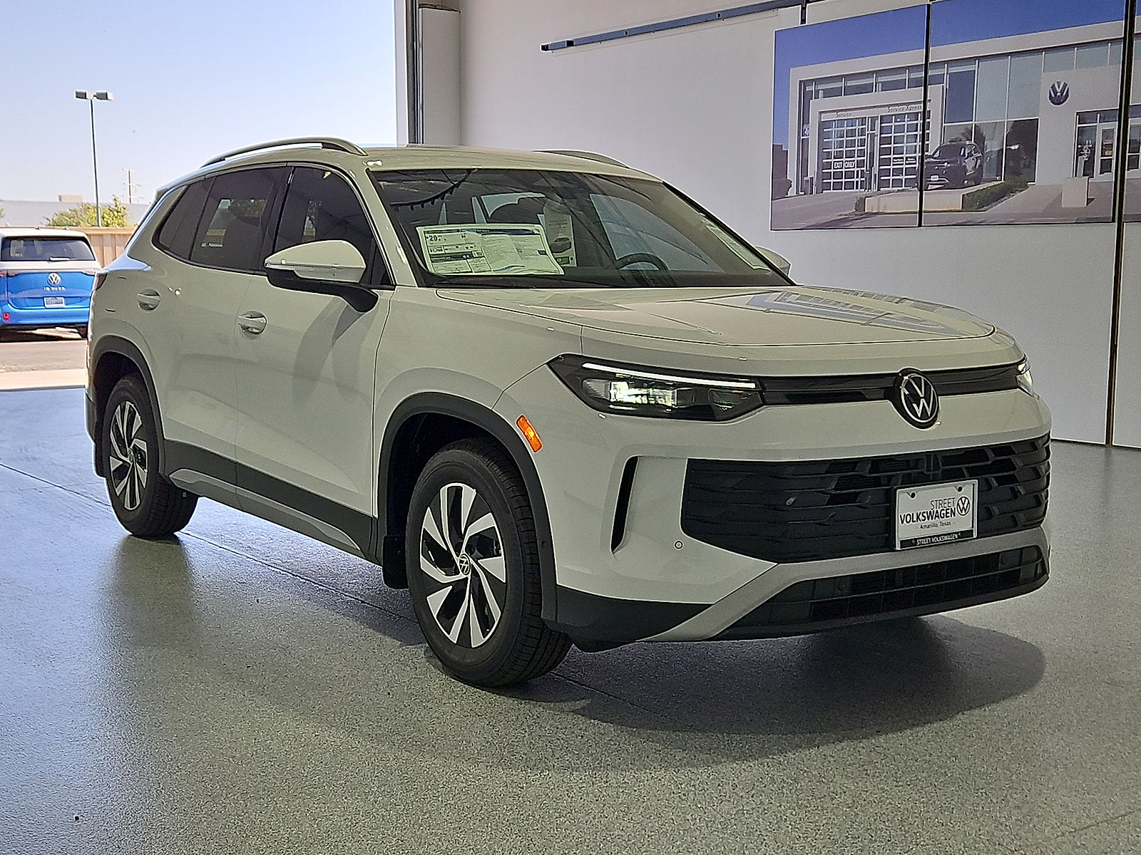 2026 Volkswagen Tiguan S Pure White at Street VW of Amarillo