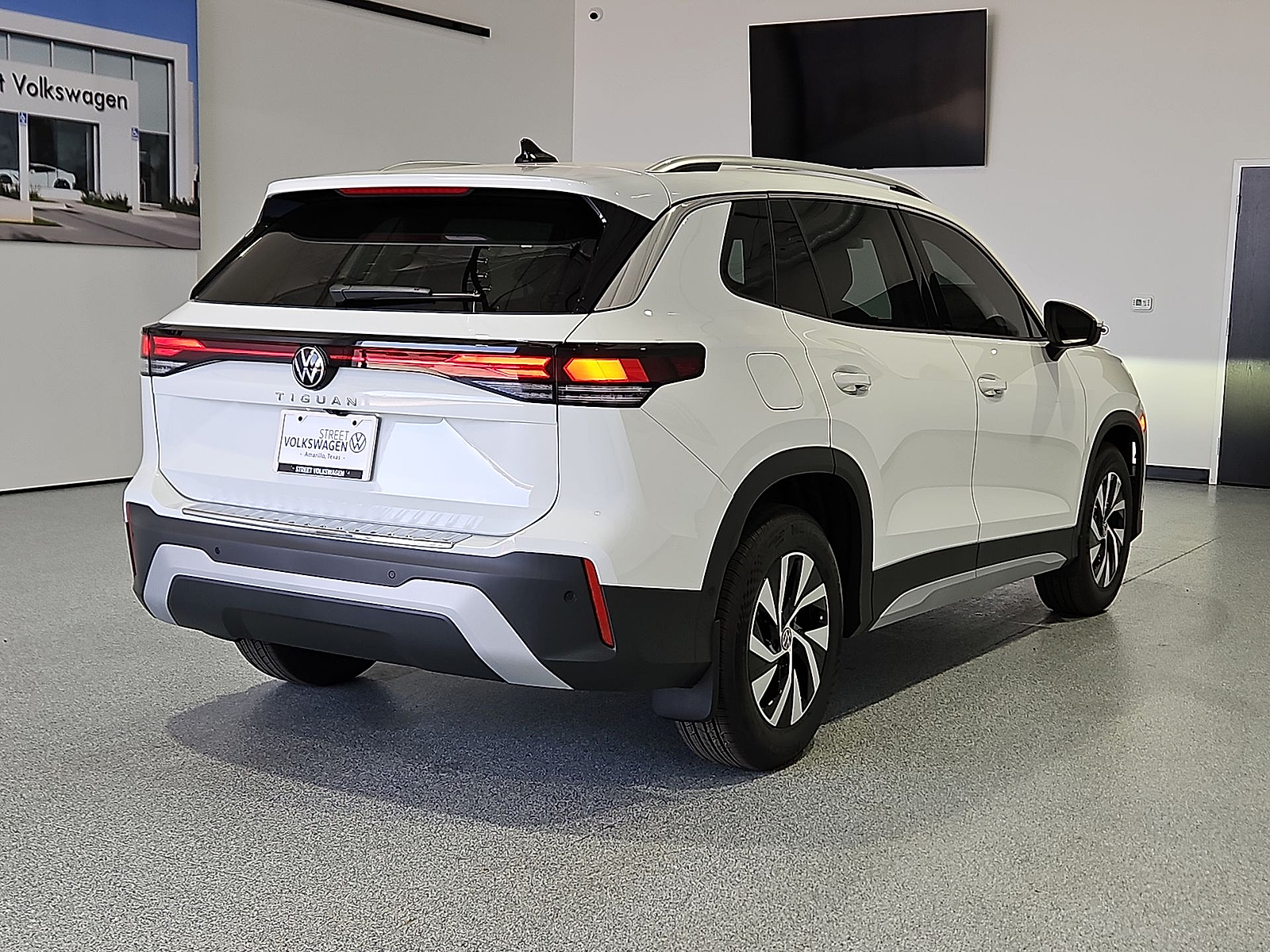 2026 Volkswagen Tiguan S Pure White at Street VW of Amarillo