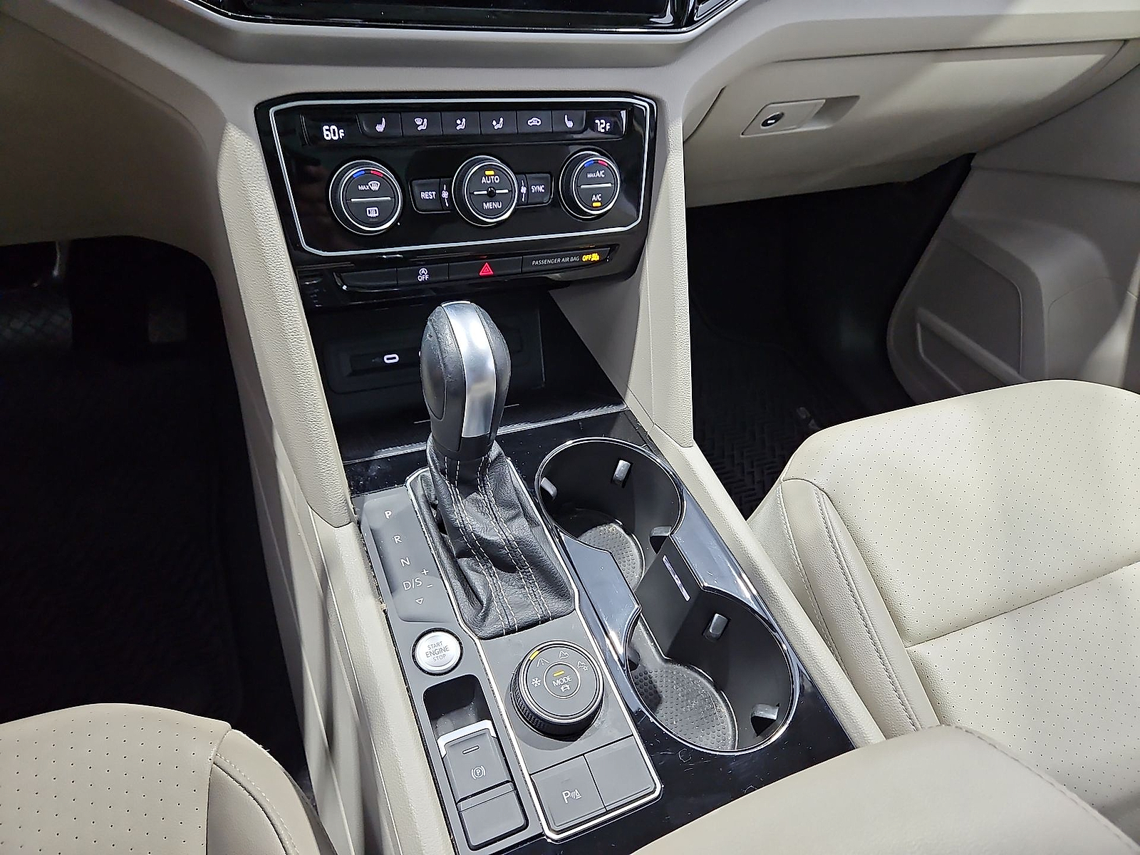 2023 Volkswagen Atlas 3.6L V6 SEL Opal White at Street VW of Amarillo