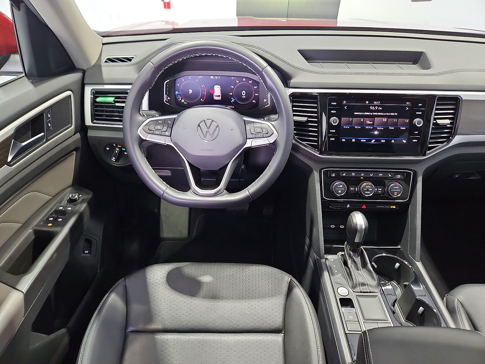 2023 Volkswagen Atlas 2.0T SE w/Technology Red Metallic at Street VW of Amarillo