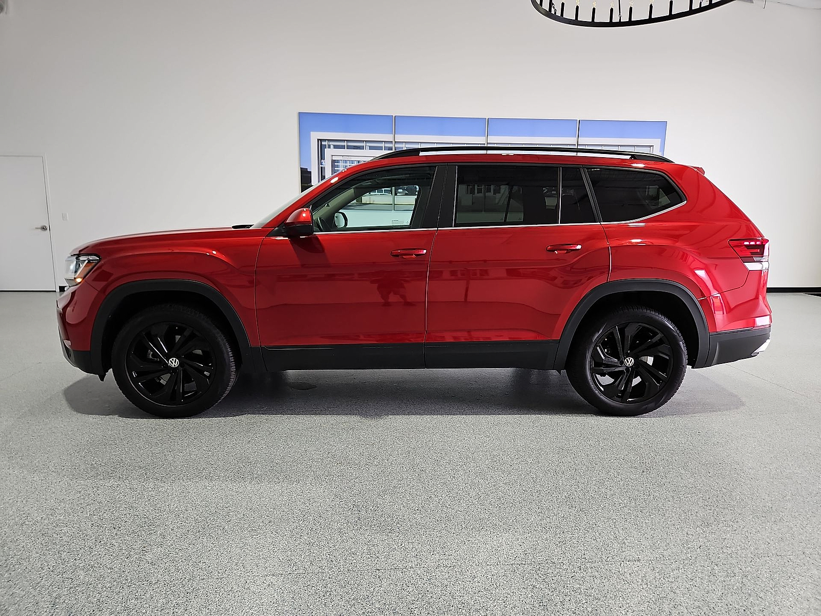 2023 Volkswagen Atlas 2.0T SE w/Technology Red Metallic at Street VW of Amarillo